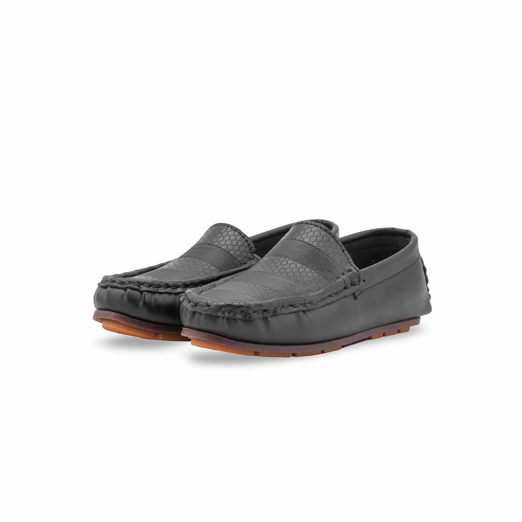 Boys Black Formal Moccasin KD2515 - Image 3