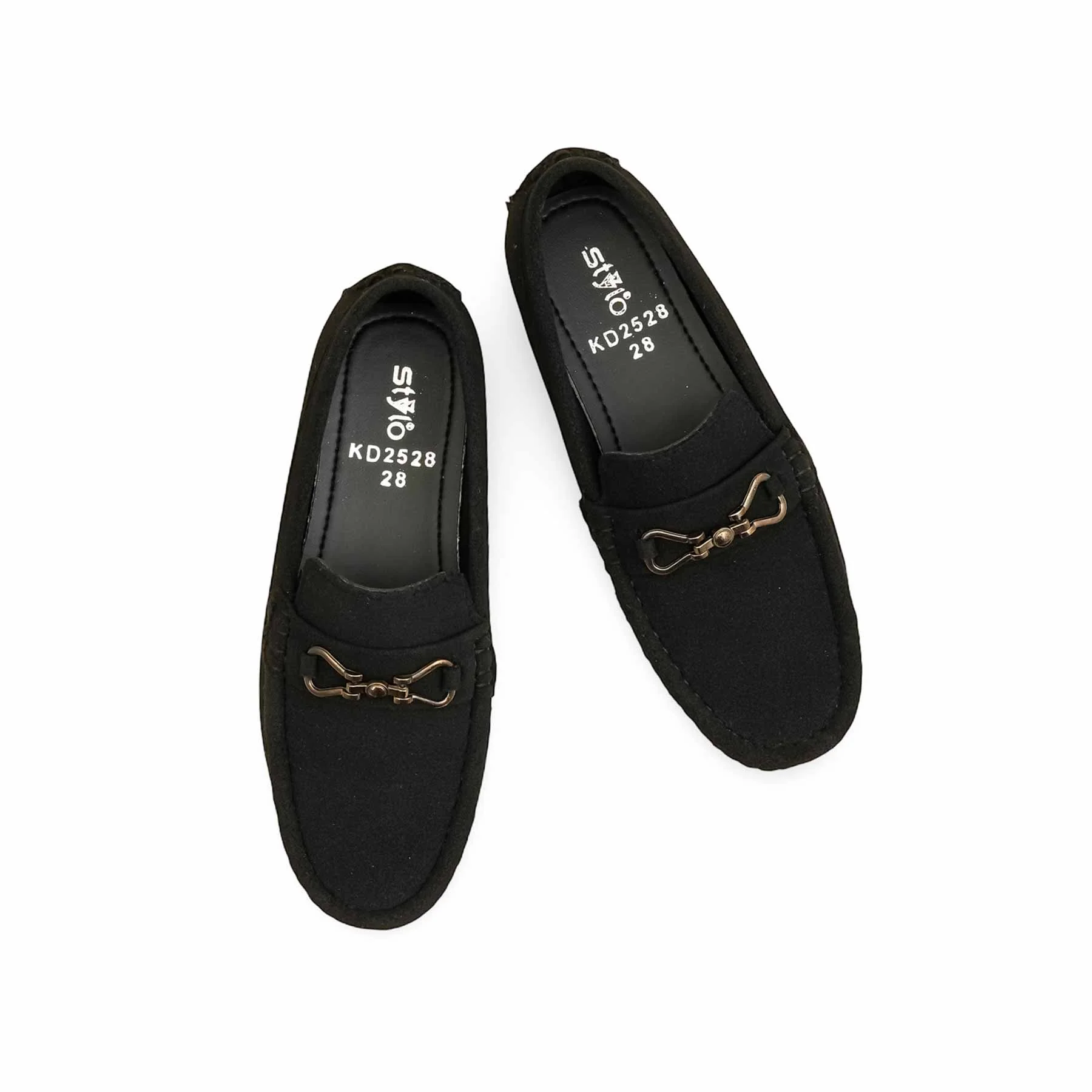 Boys Black Formal Moccasin KD2528 - Image 5