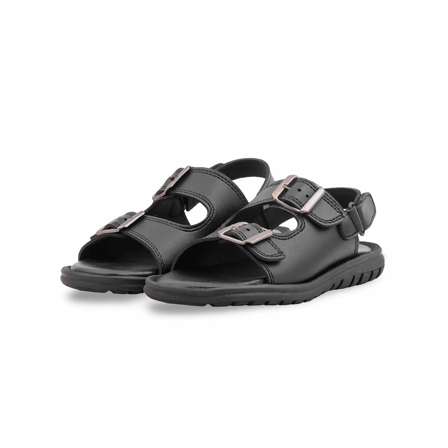 Boys Black Formal Sandal KD2673 - Image 3