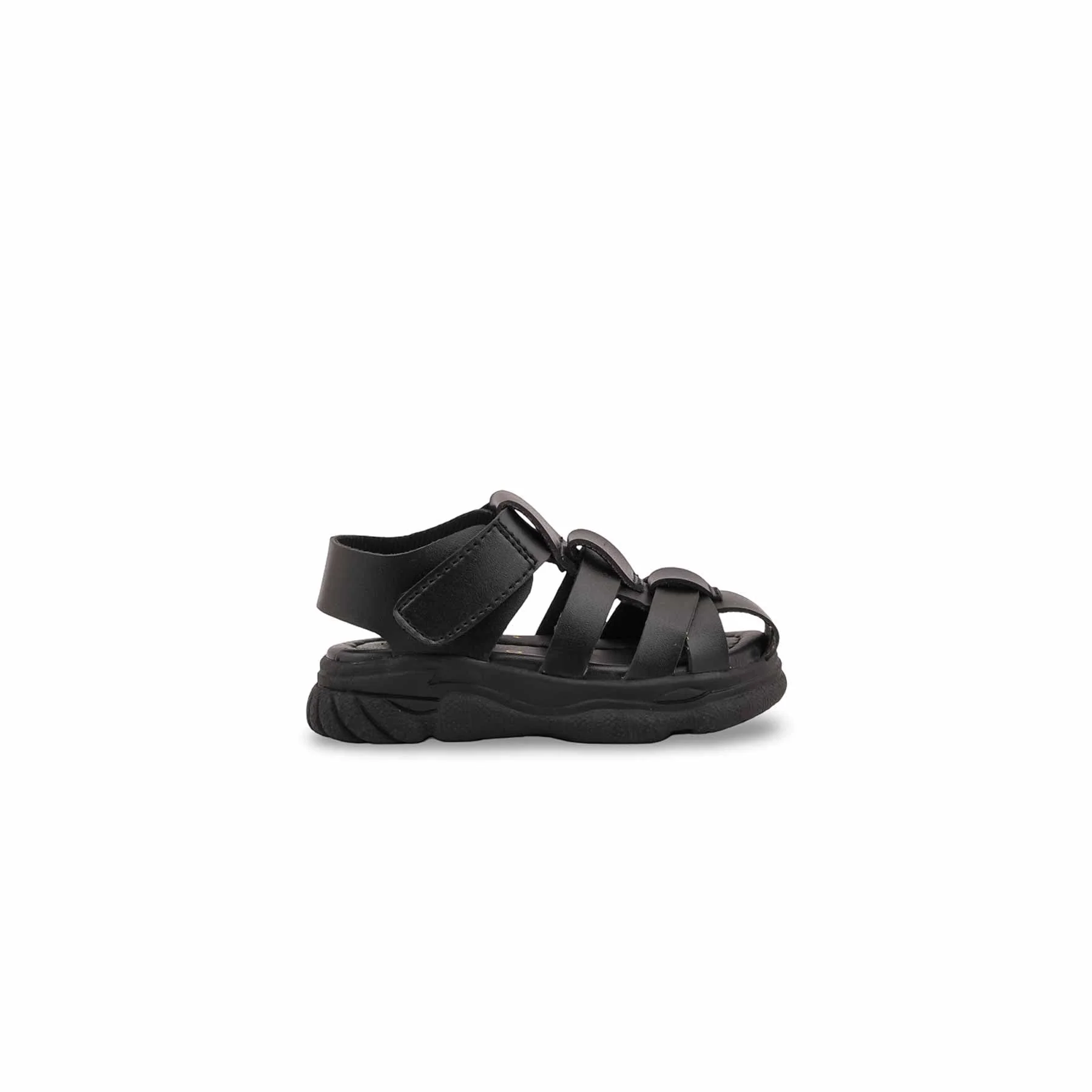 Boys Black Formal Sandal KD2677 - Image 2