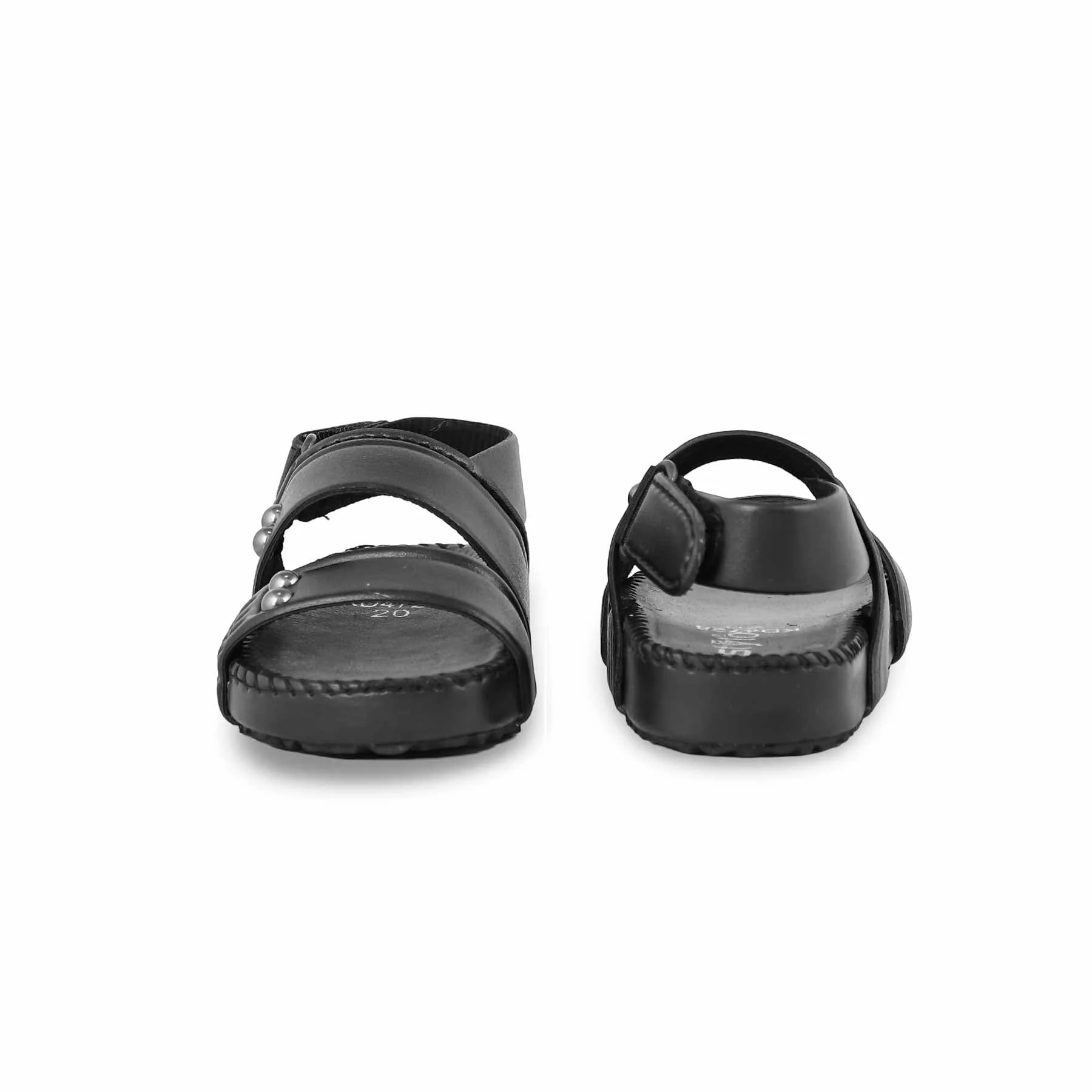 Boys Black Formal Sandal KD4728 - Image 4