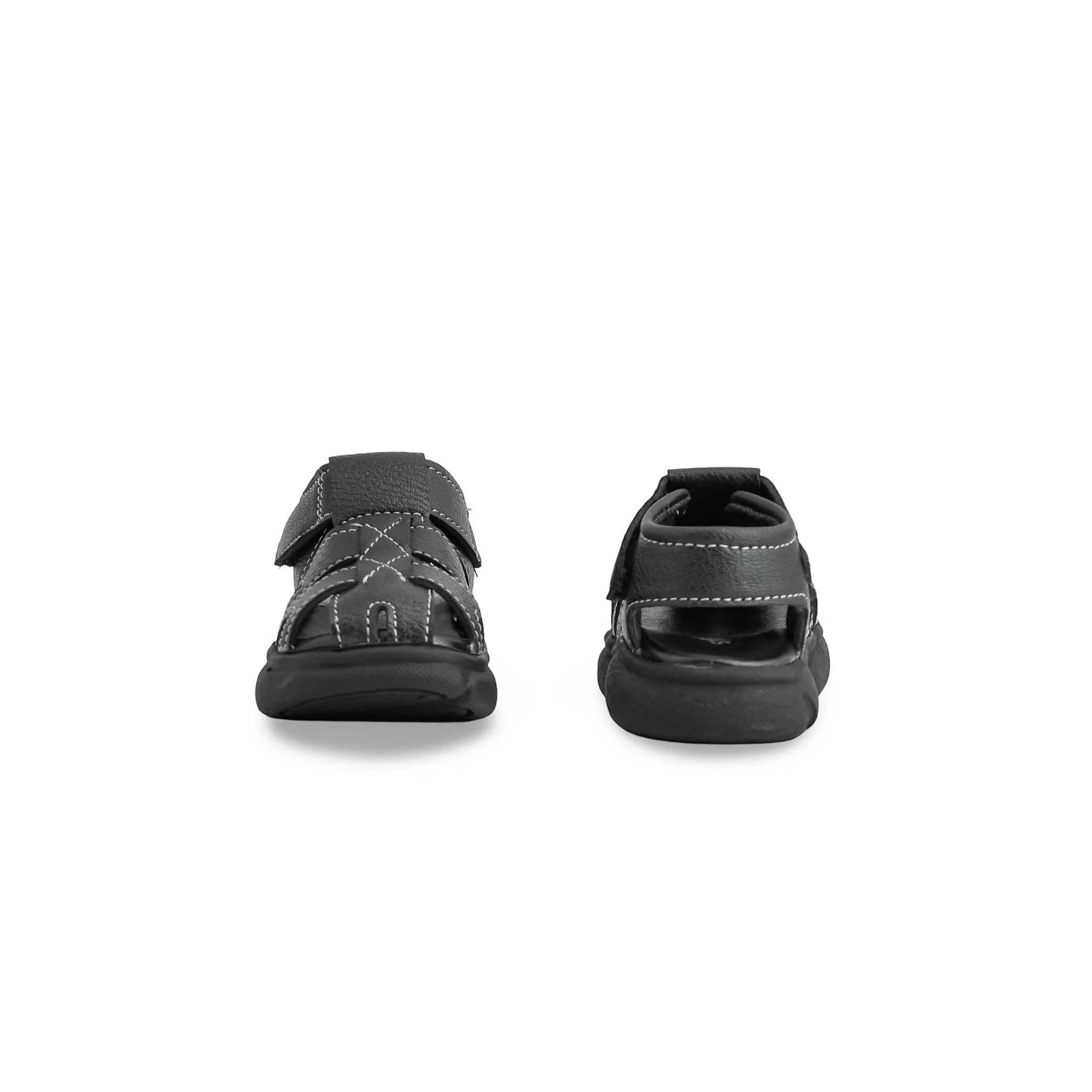 Boys Black Formal Sandal KD4864 - Image 3