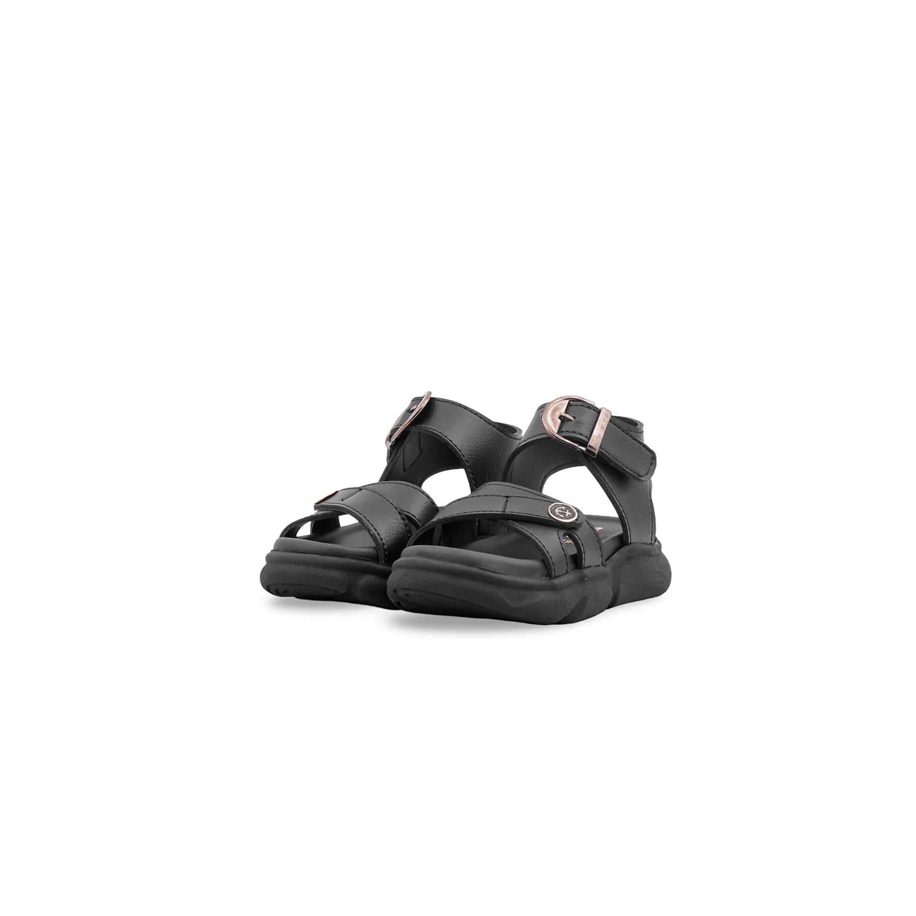 Boys Black Formal Sandal KD4981 - Image 3