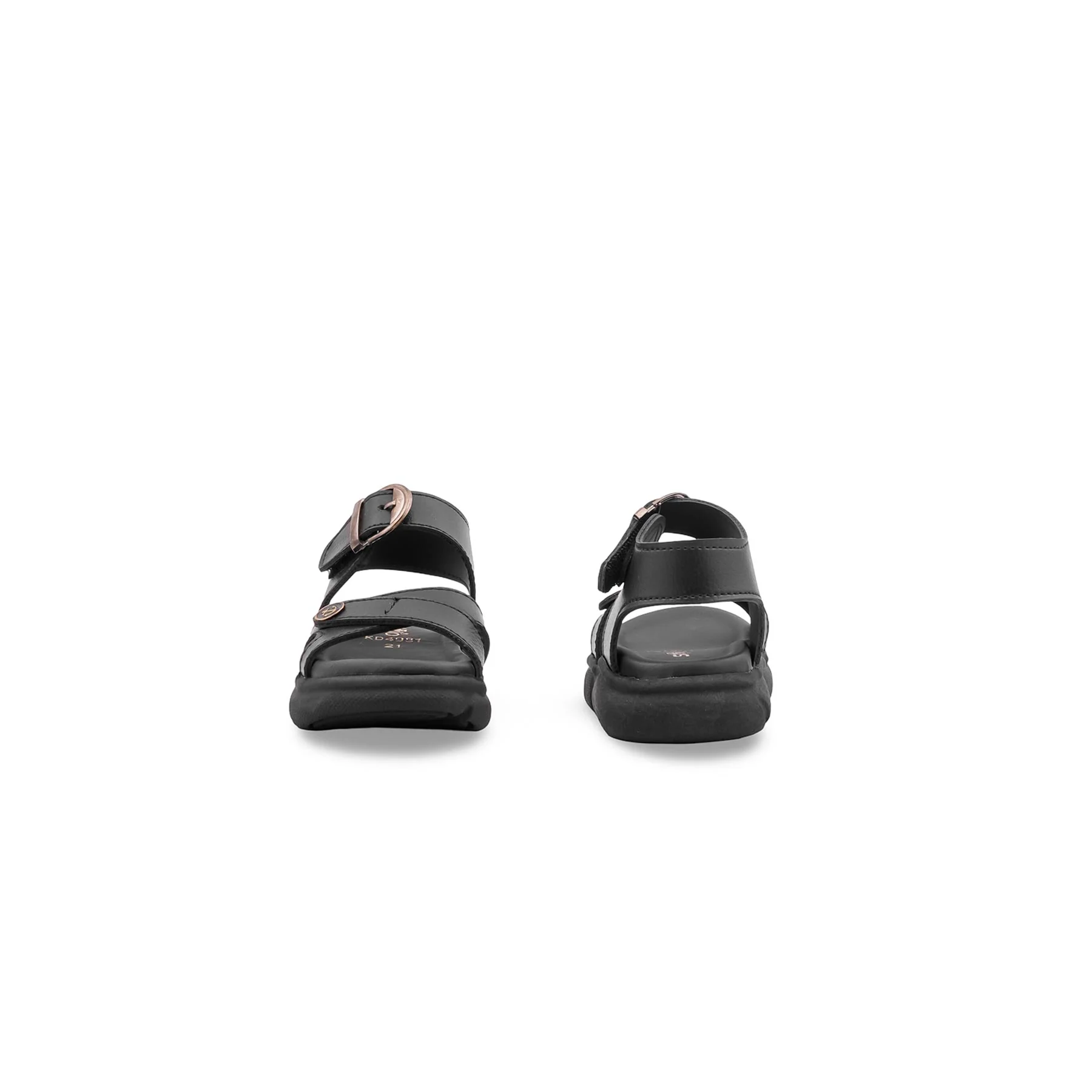 Boys Black Formal Sandal KD4981 - Image 4
