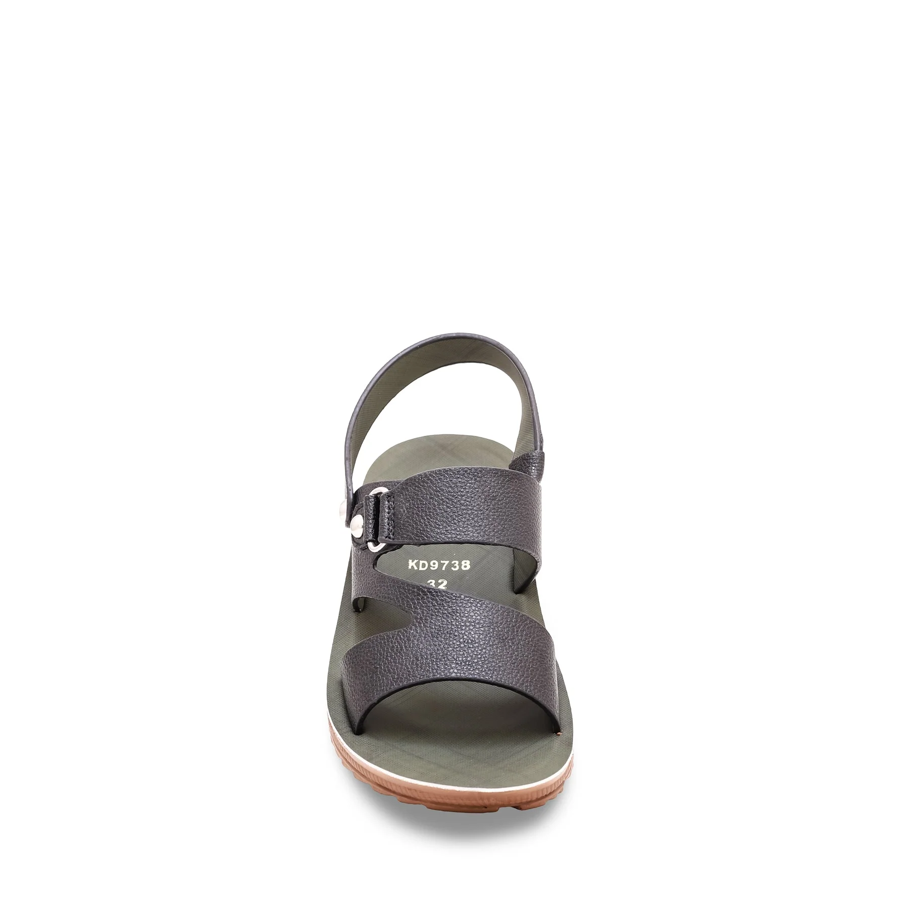 Boys Black Formal Sandal KD9738 - Image 3