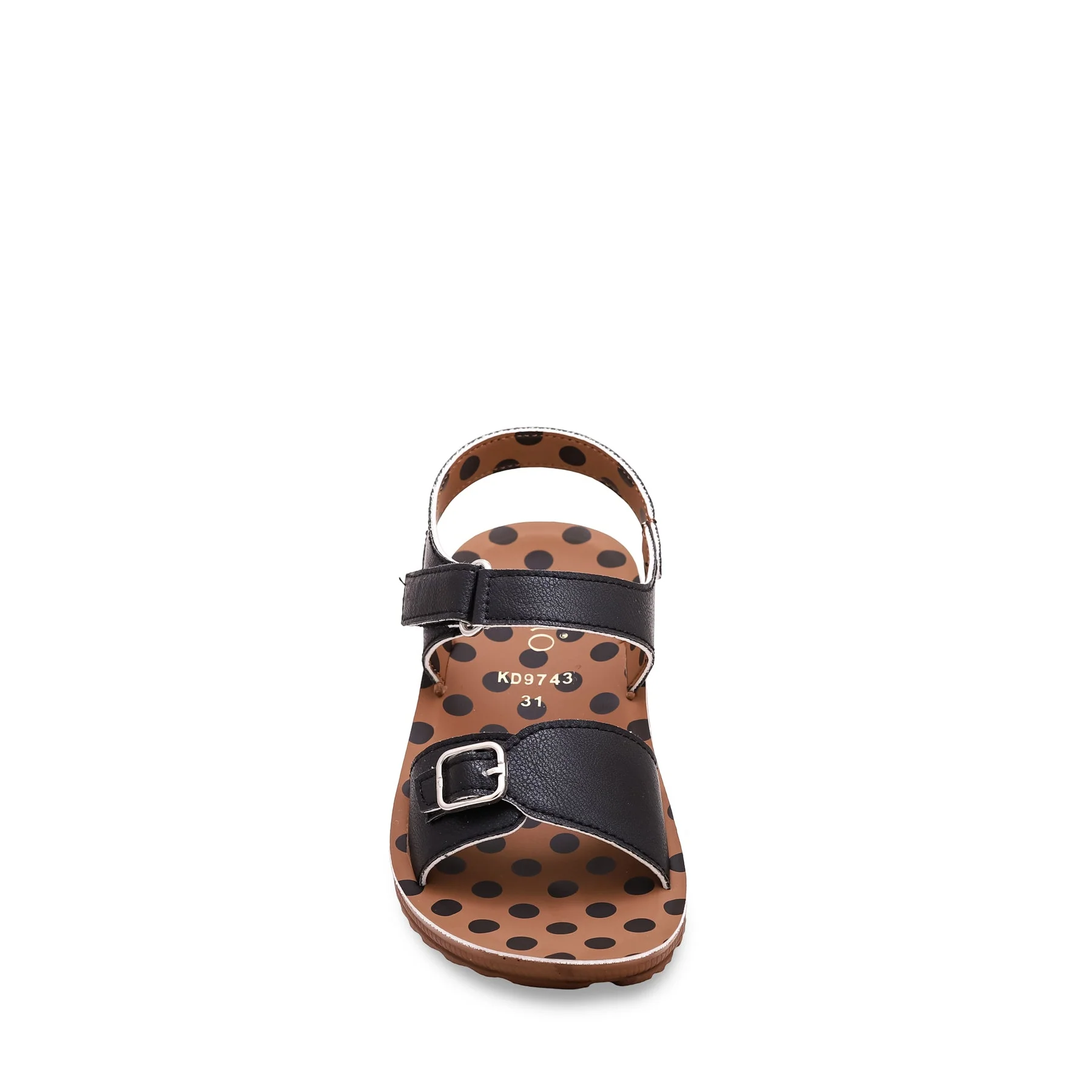 Boys Black Formal Sandal KD9743 - Image 3