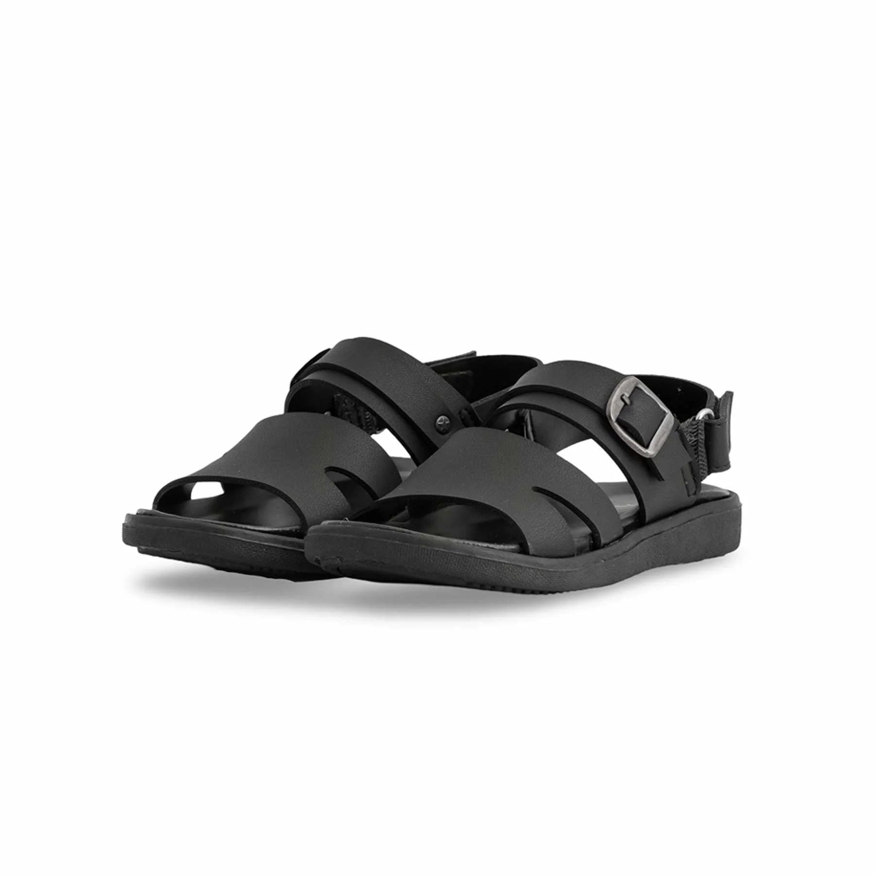 Boys Black Formal Sandal KD9957 - Image 3