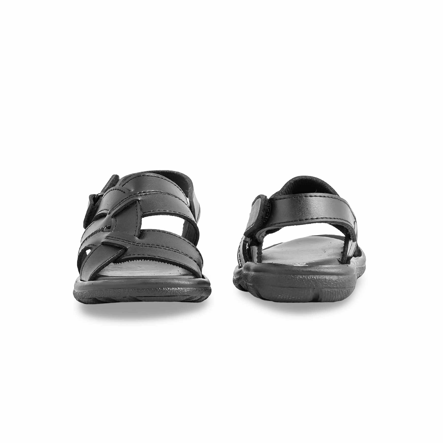 Boys Black Formal Sandal KD9987 - Image 4