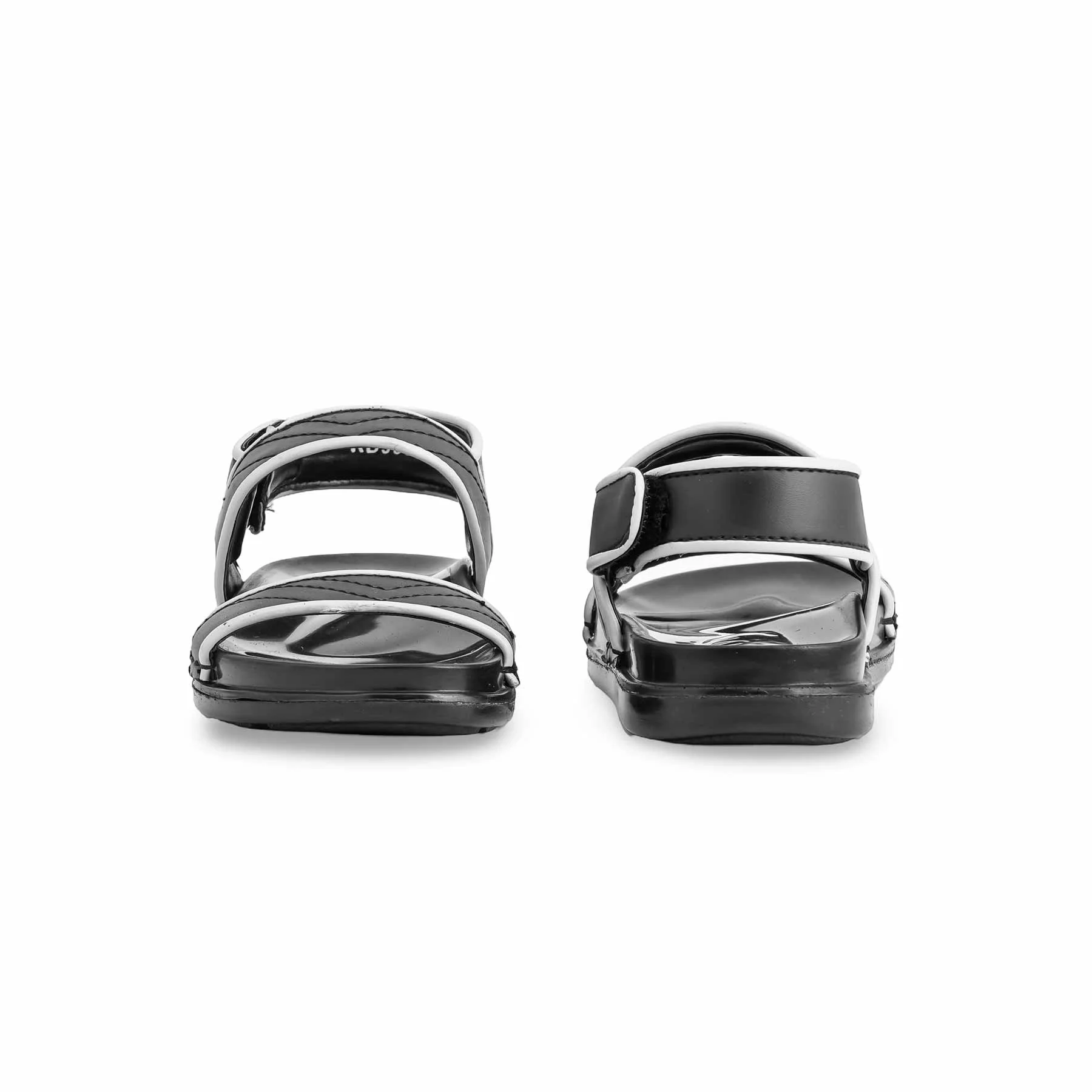 Boys Black Formal Sandal KD9990 - Image 3