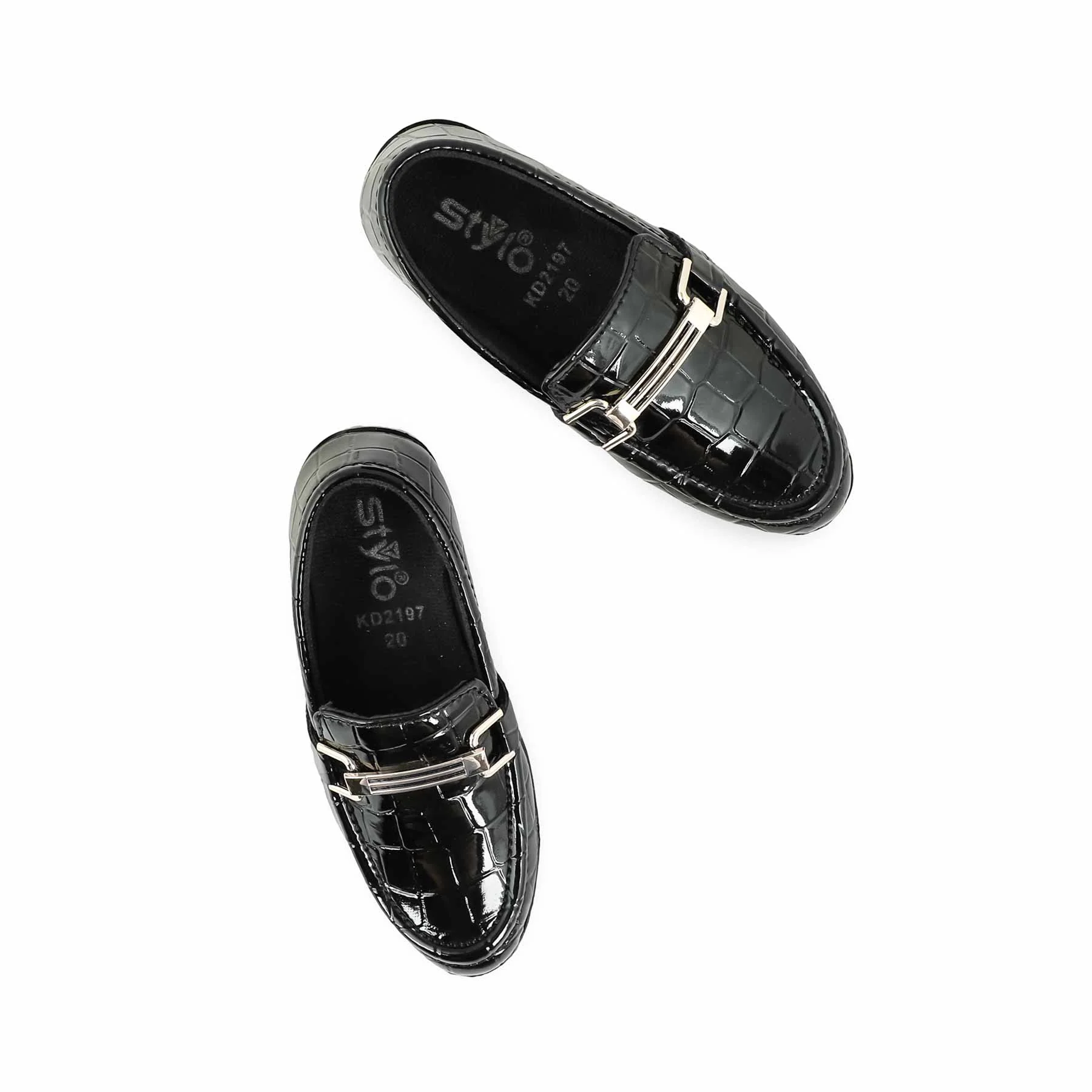 Boys Black Formal Shoes KD2197 - Image 5