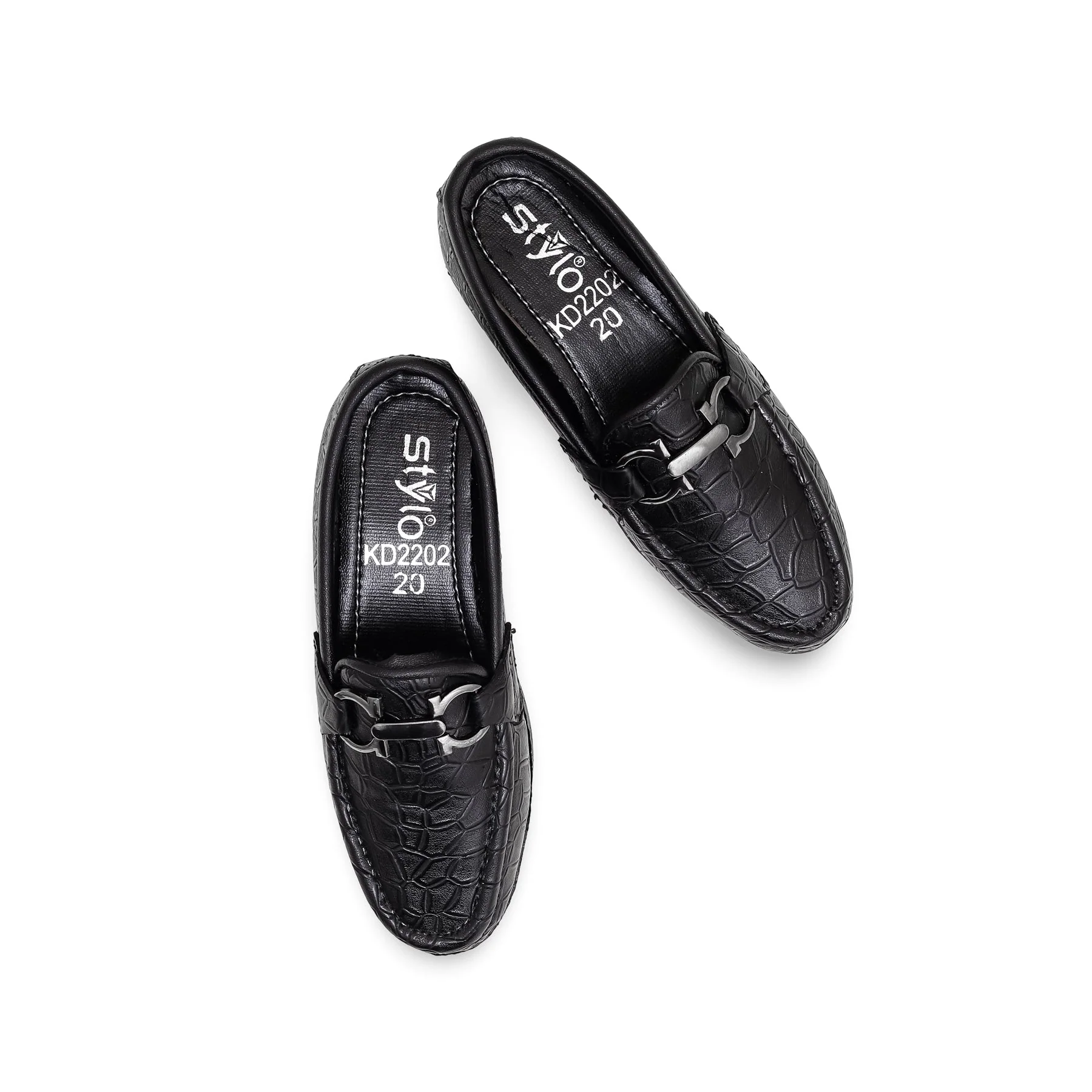 Boys Black Formal Shoes KD2202 - Image 5