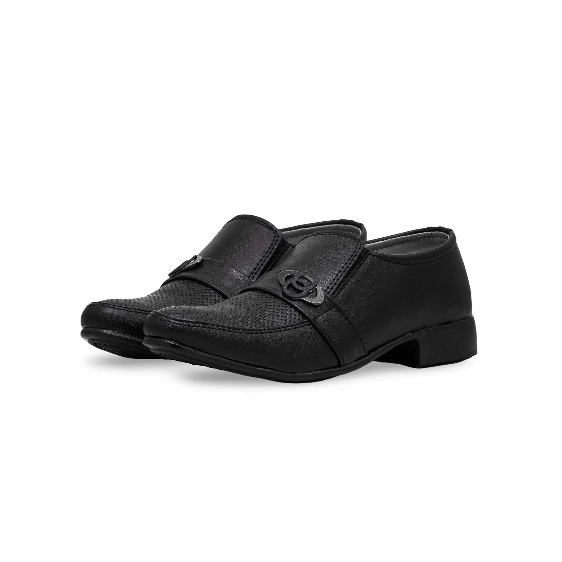 Boys Black Formal Shoes KD2211 - Image 3