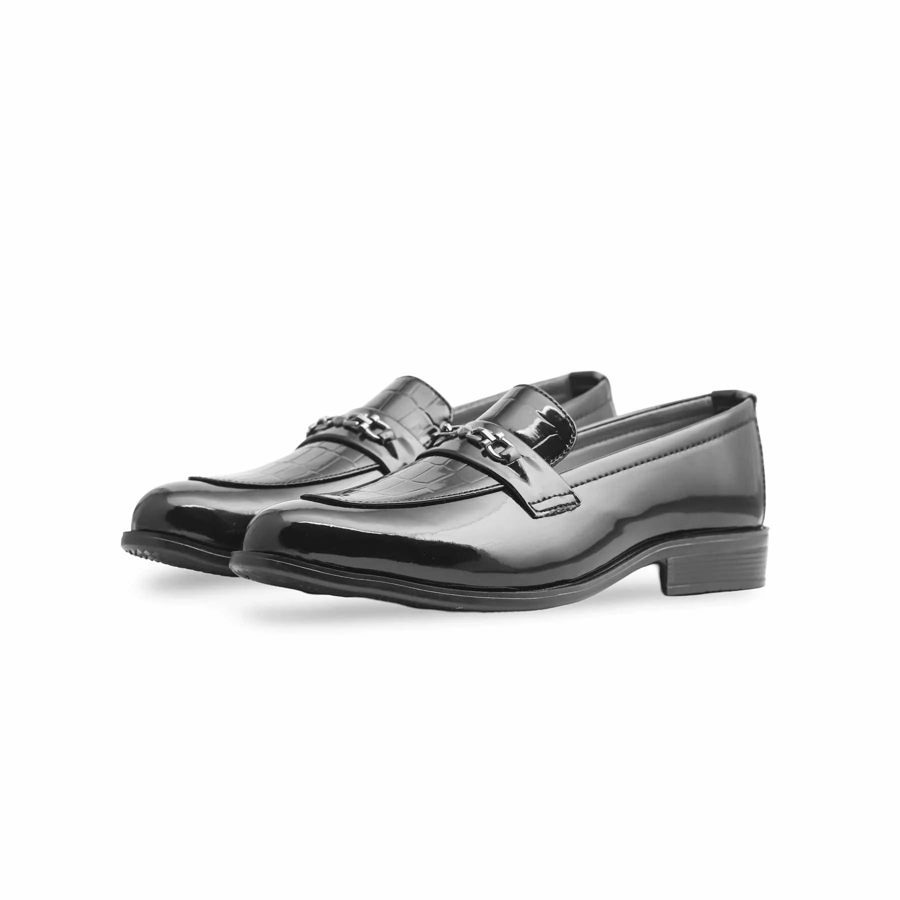 Boys Black Formal Shoes KD2217 - Image 2