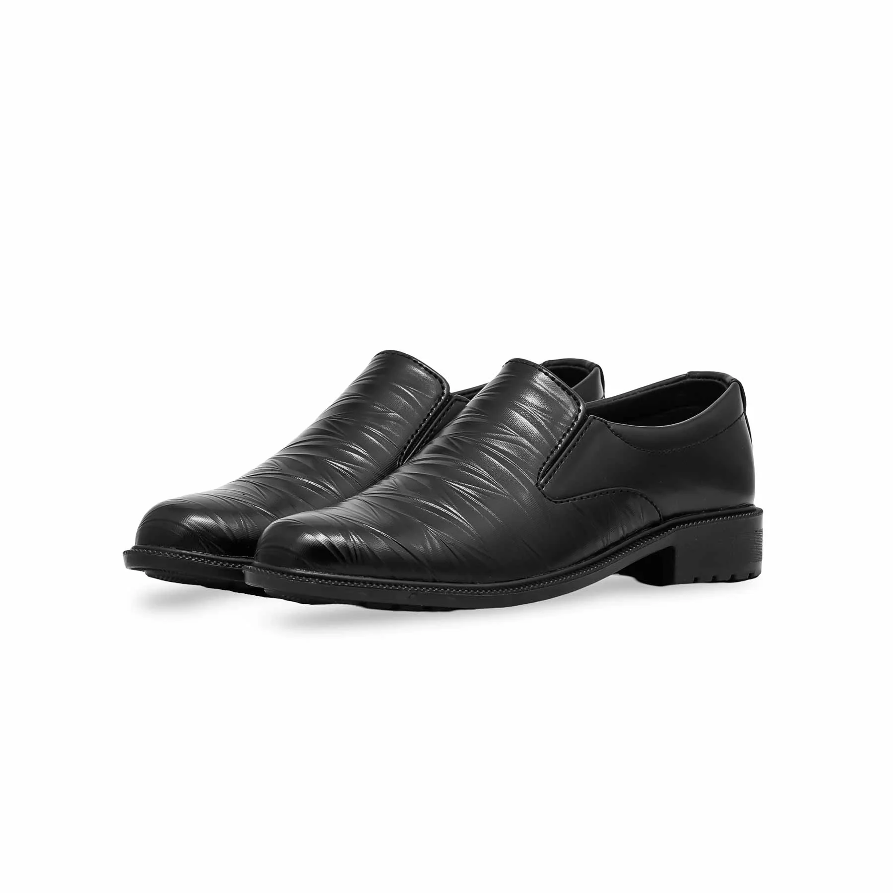 Boys Black Formal Shoes KD2360 - Image 2