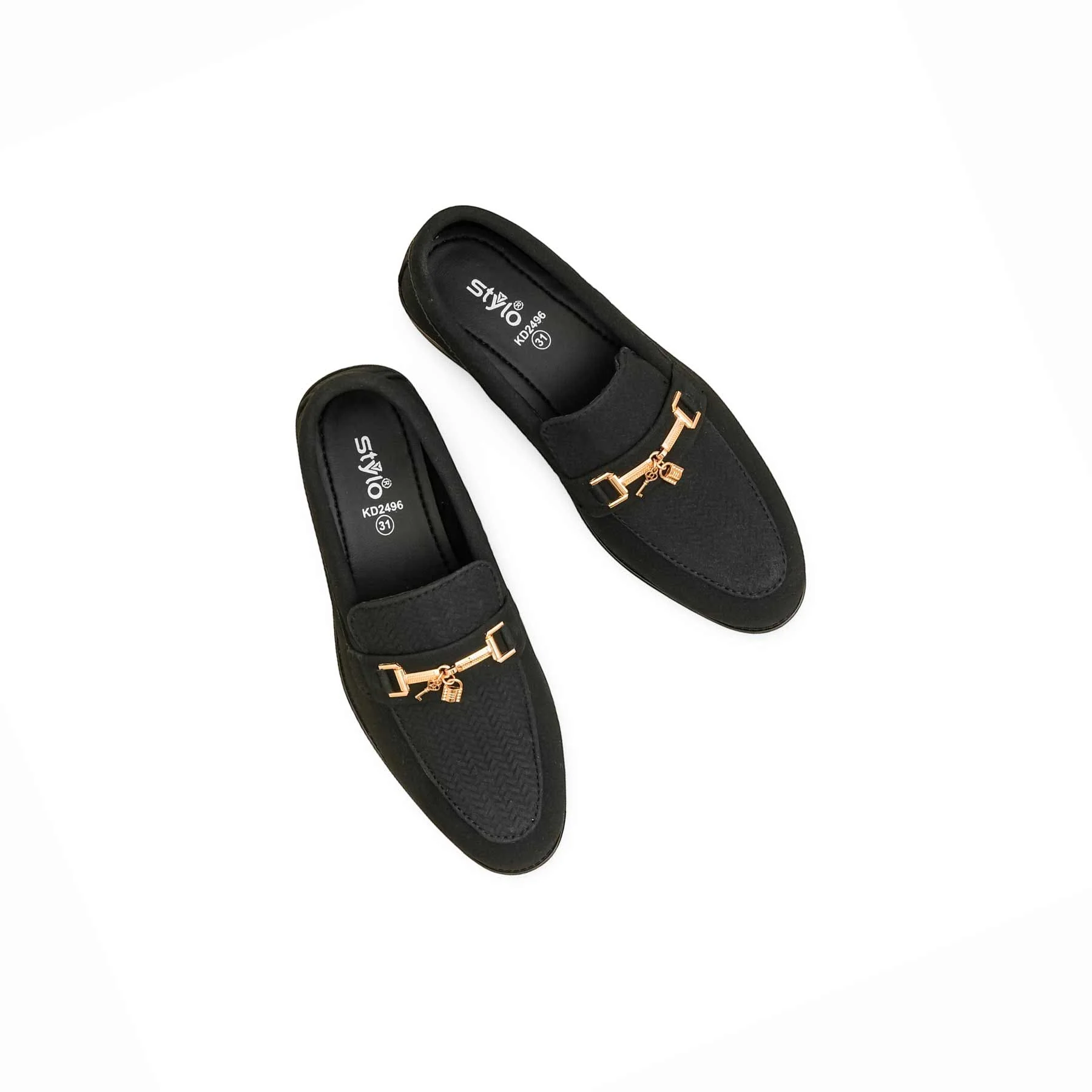 Boys Black Formal Shoes KD2496 - Image 5