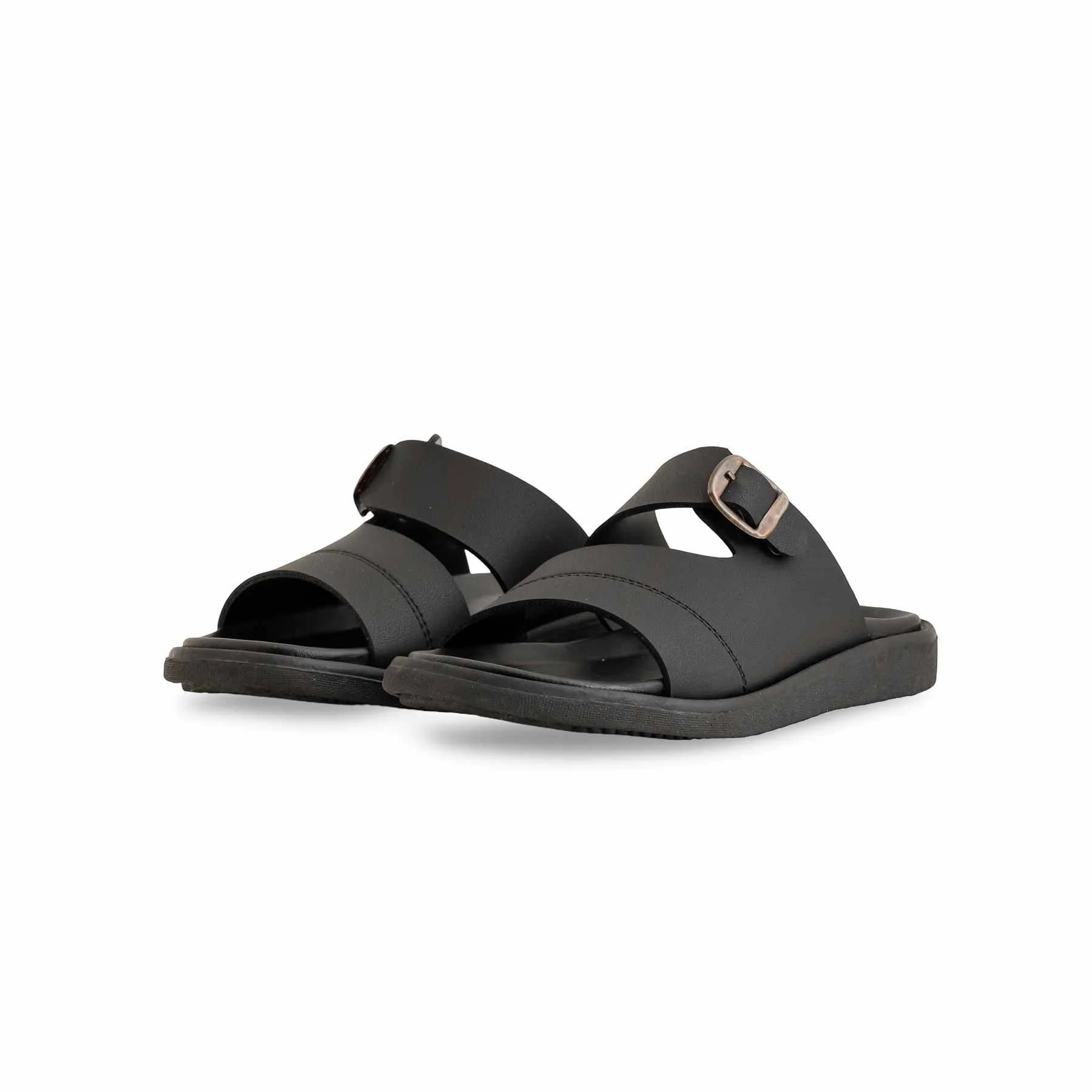 Boys Black Formal Slipper KD4716 - Image 3