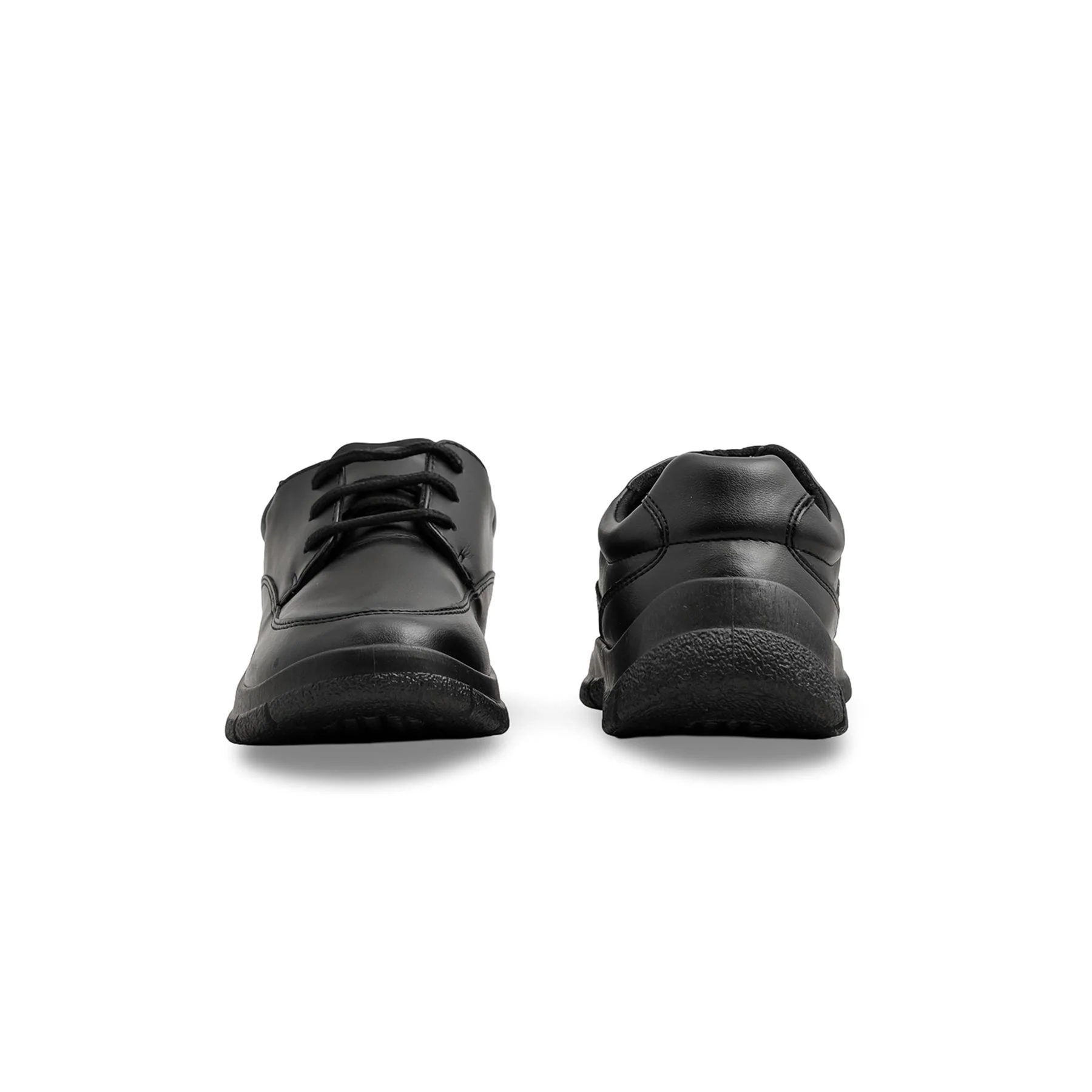 Boys Black Lace Up School Shoes SK1114 - Image 4