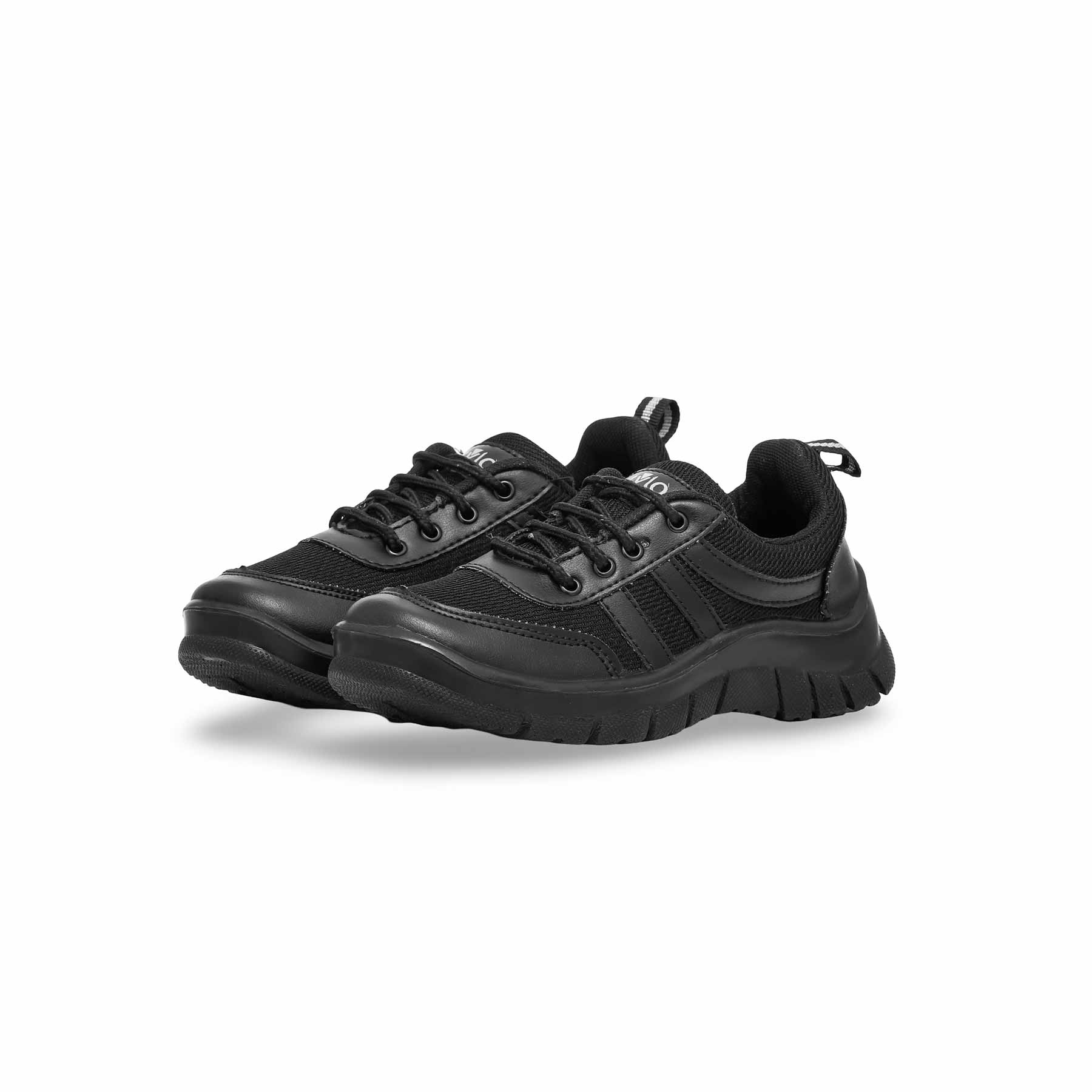 Boys Black Sports School Shoes SK1086 - Image 2