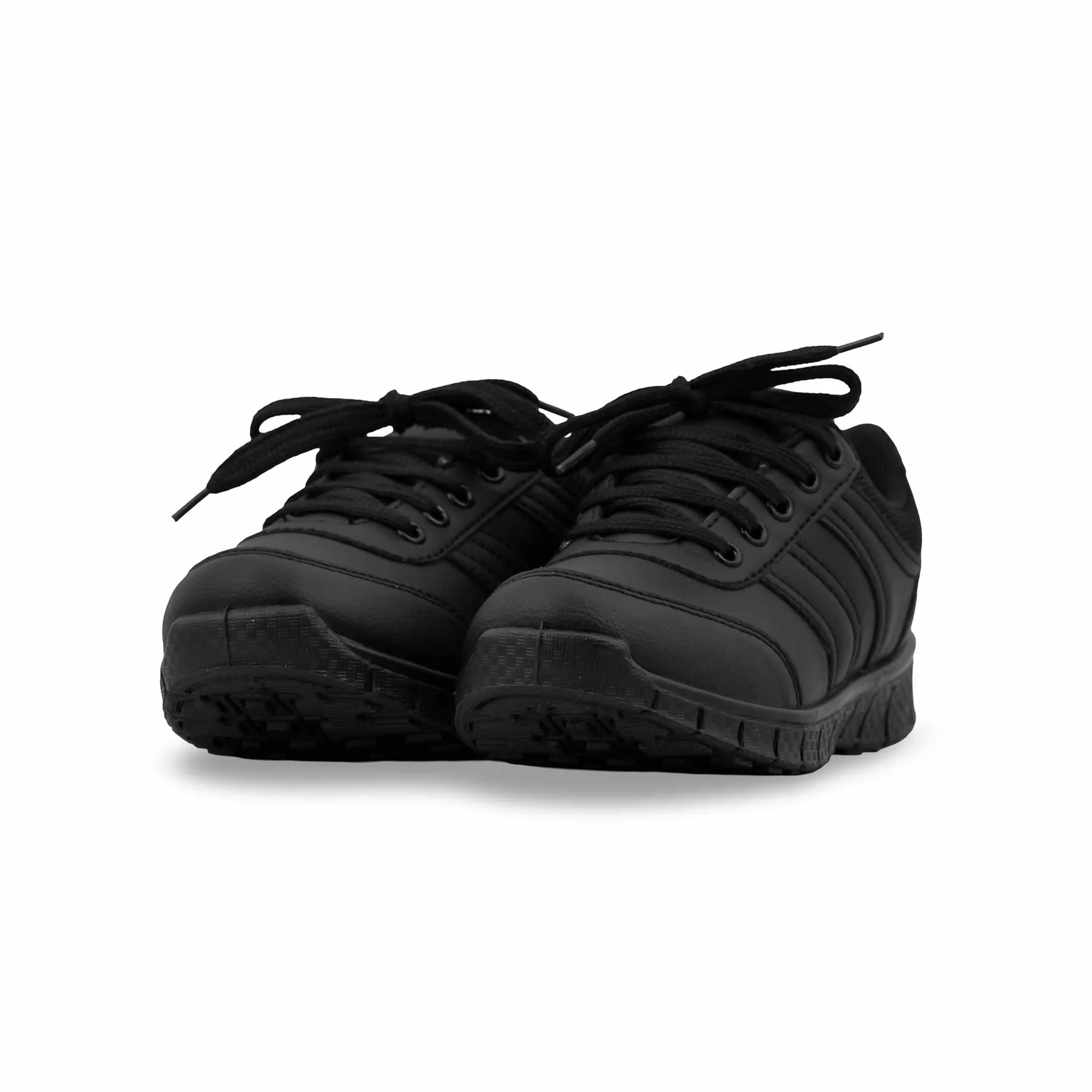 Boys Black Sports School Shoes SK1096 - Image 3