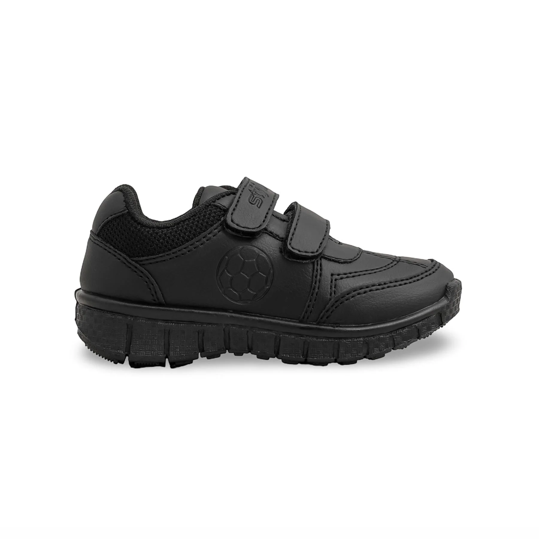 Boys Black Sports School Shoes SK1097 - Image 2