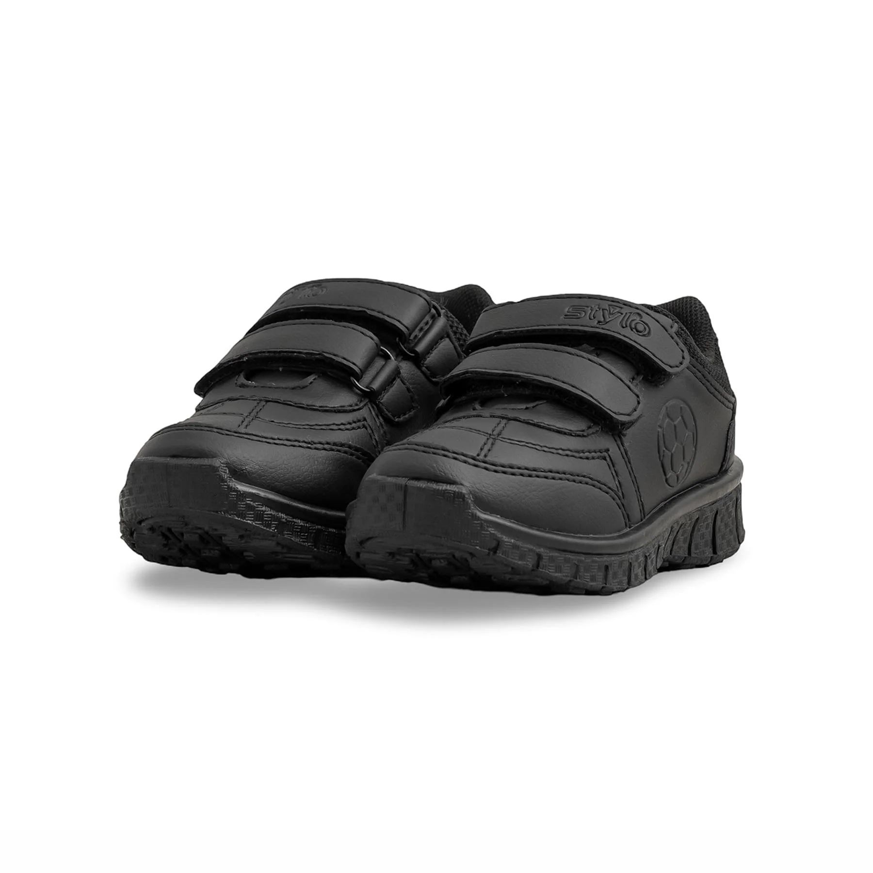 Boys Black Sports School Shoes SK1097 - Image 3