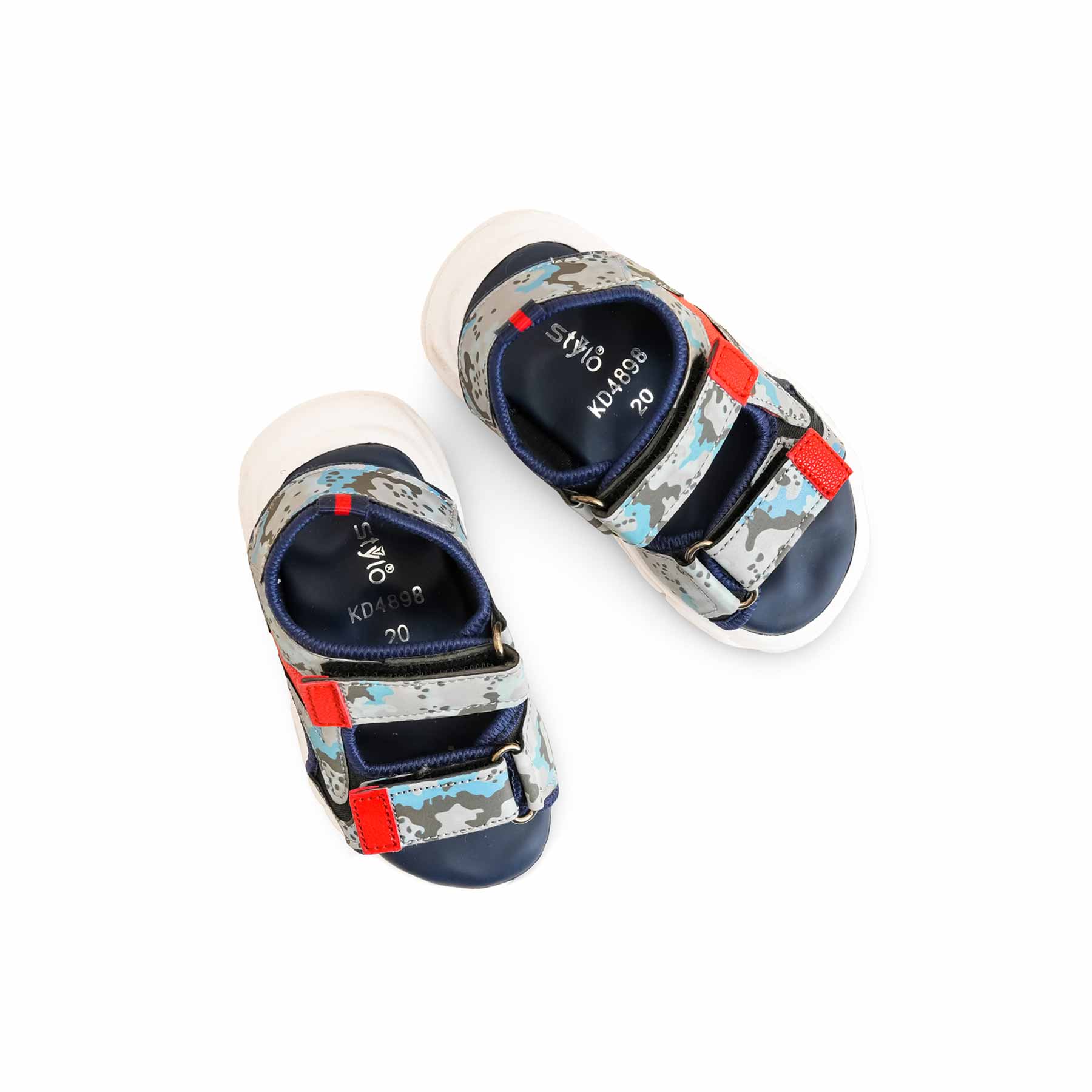 Boys Blue Casual Sandal KD4898 - Image 5