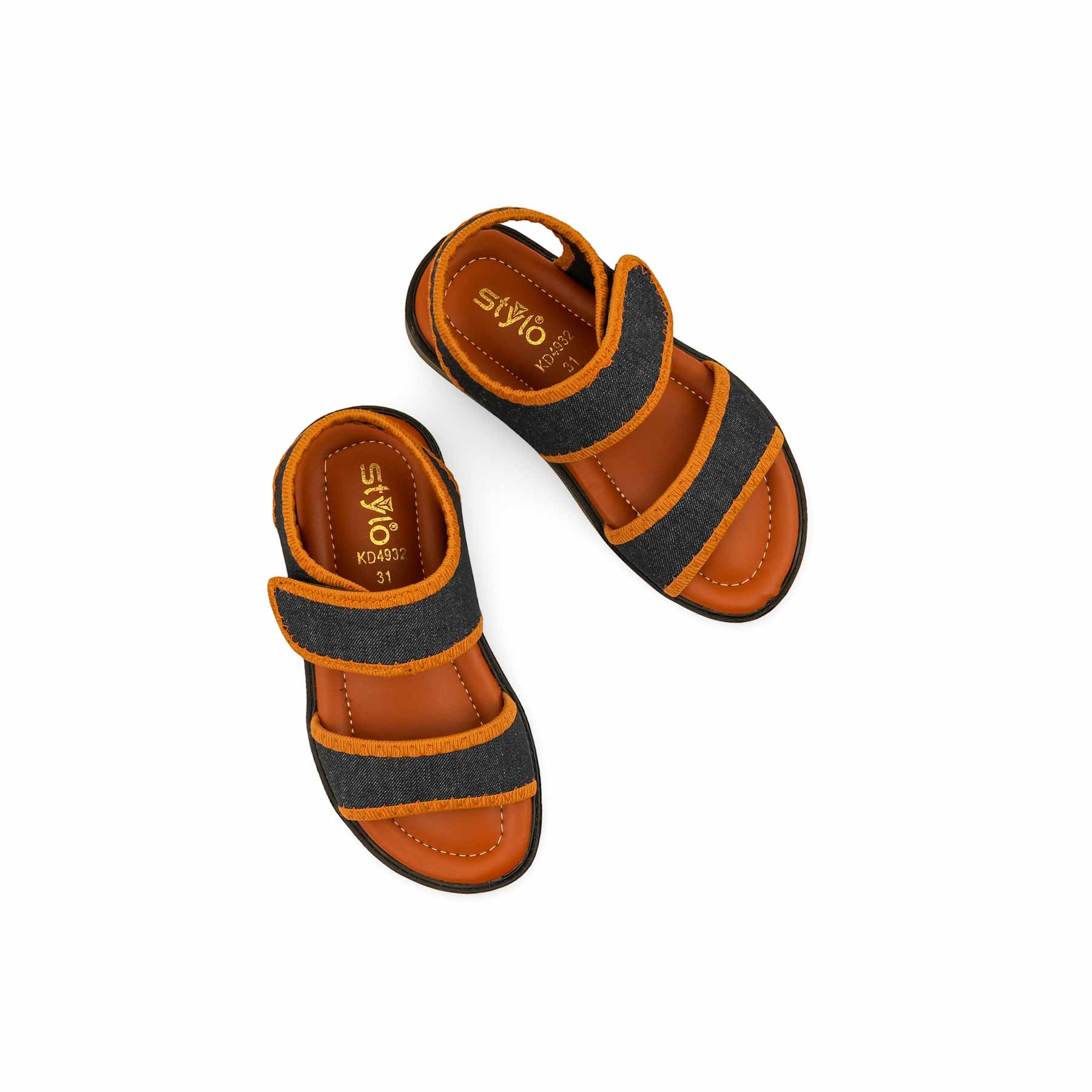 Boys Blue Casual Sandal KD4932 - Image 5
