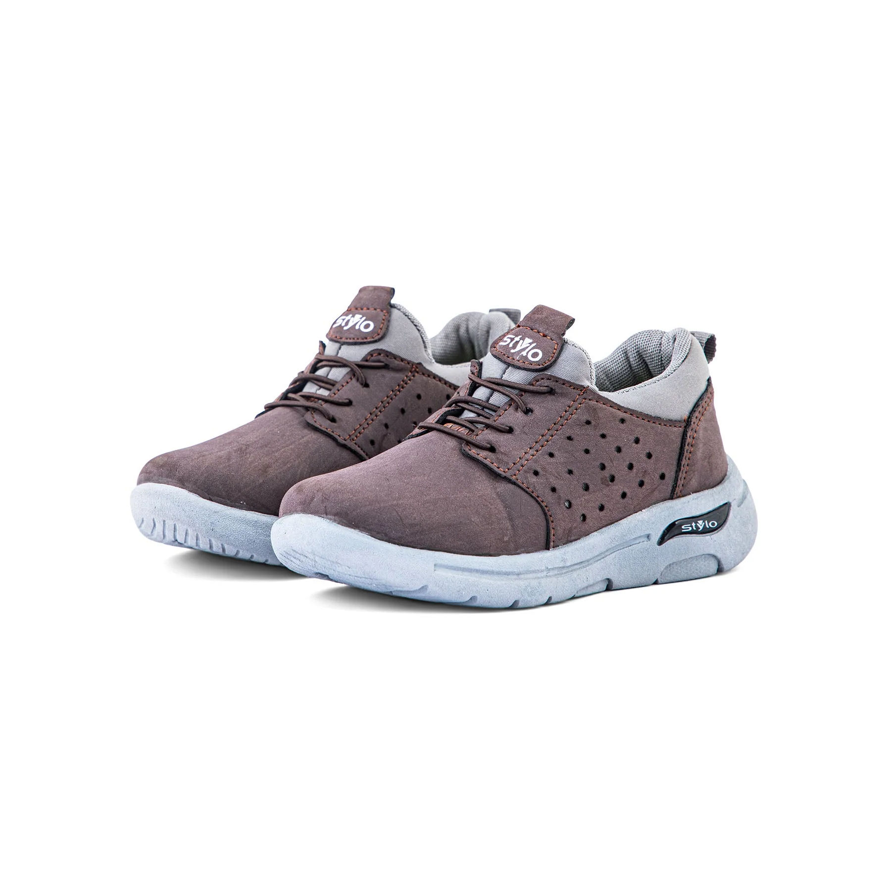 Boys Brown Casual Jogger KD1794 - Image 3