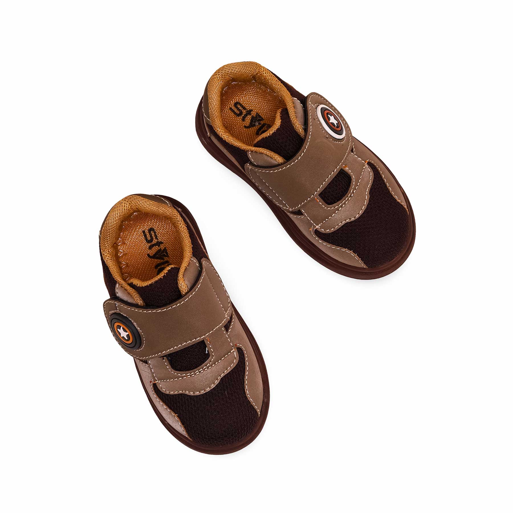 Boys Brown Casual Jogger KD1831 - Image 4