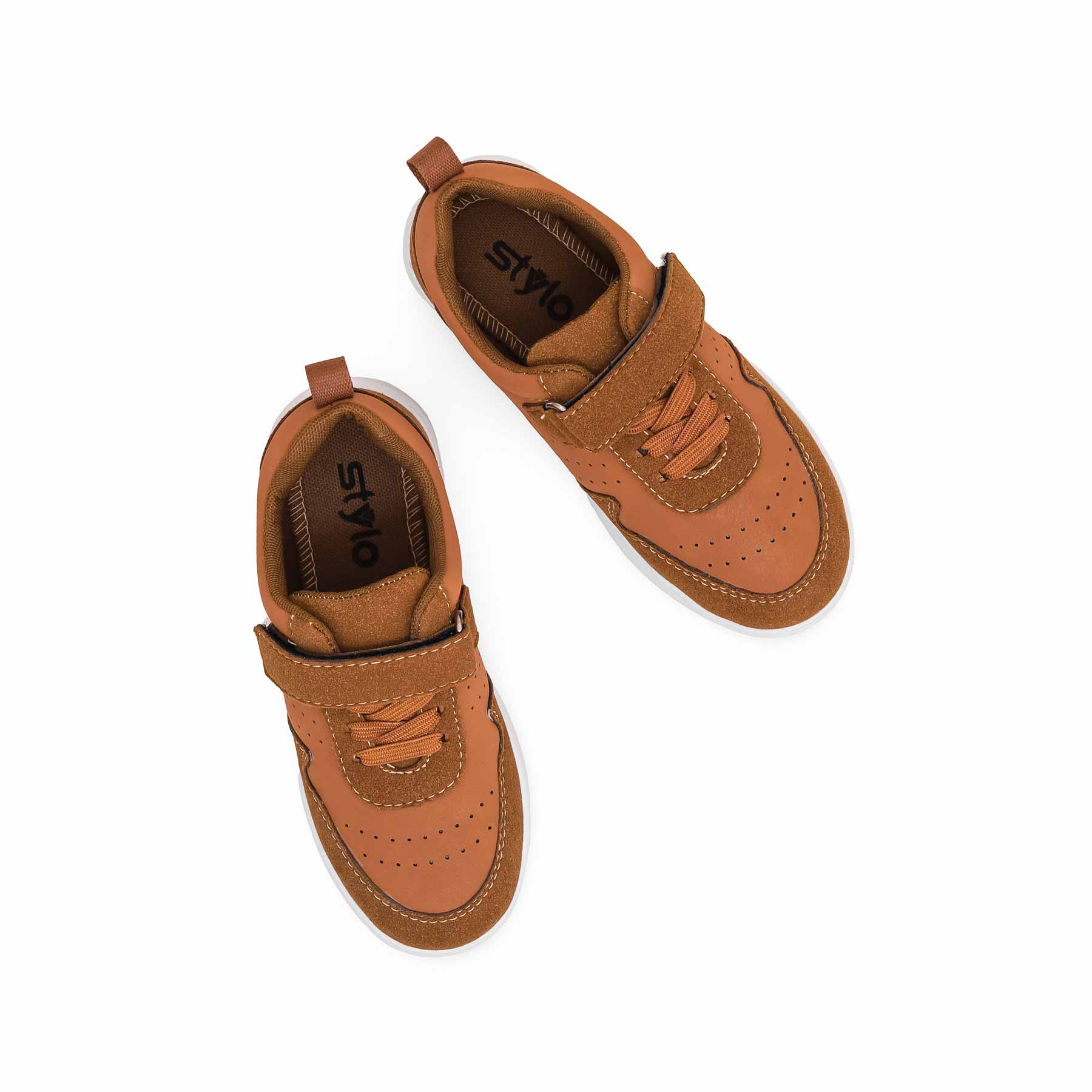 Boys Brown Casual Jogger KD1856 - Image 4