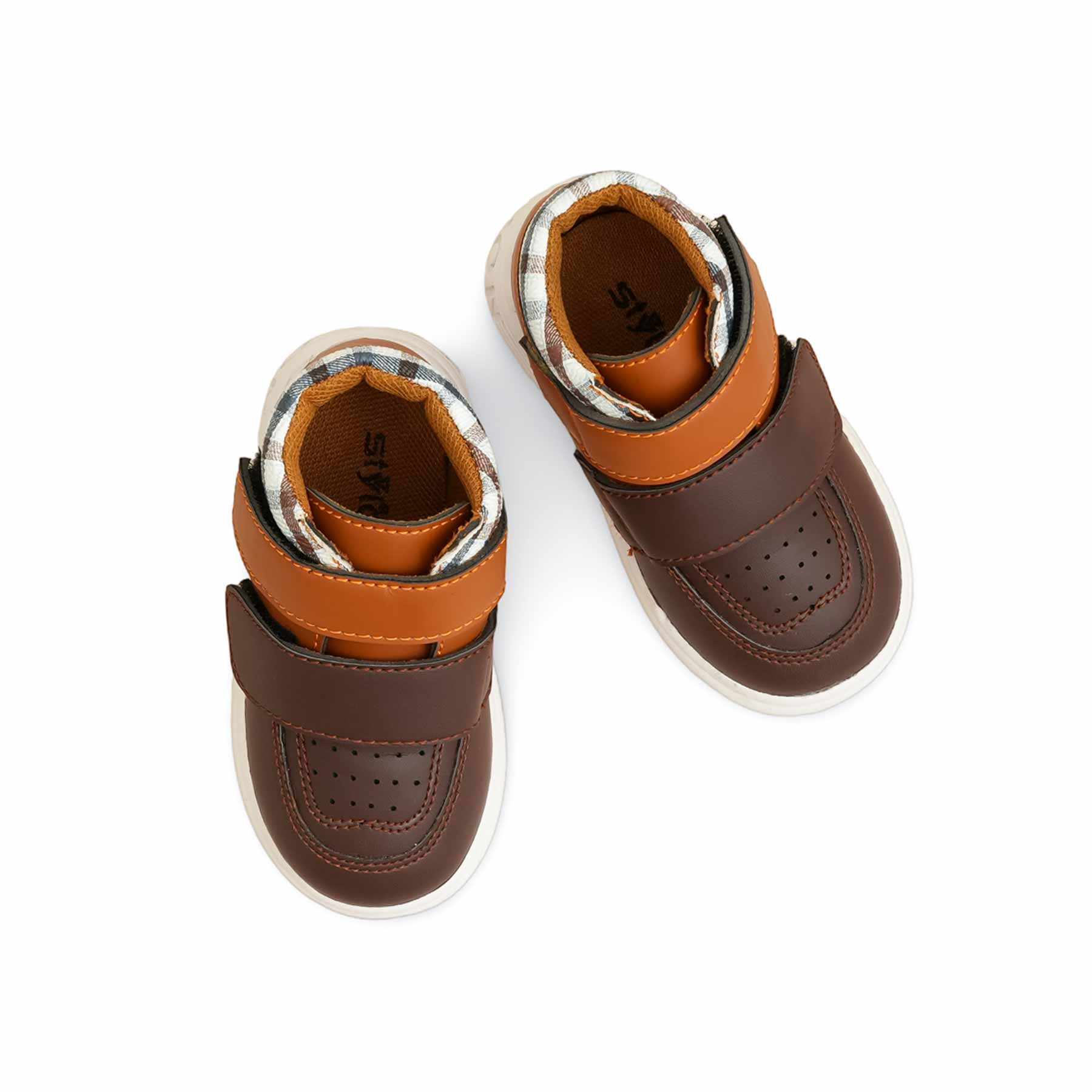 Boys Brown Casual Jogger KD1962 - Image 5