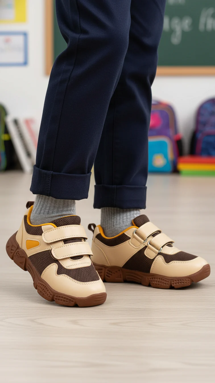 Boys Brown Casual Jogger KD1996