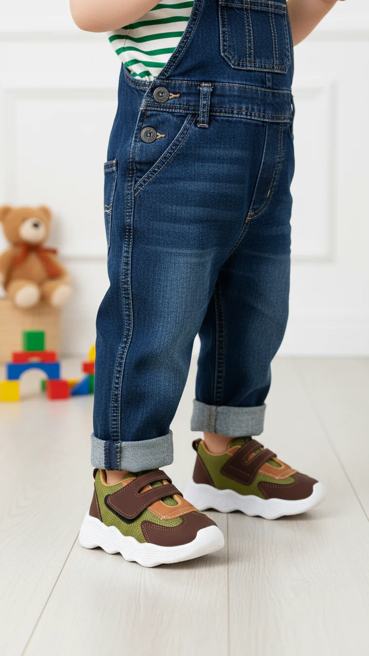 Boys Brown Casual Jogger KD8100