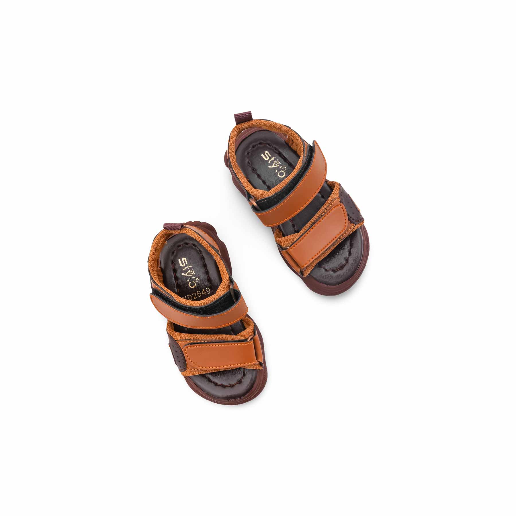 Boys Brown Casual Sandal KD2649 - Image 6