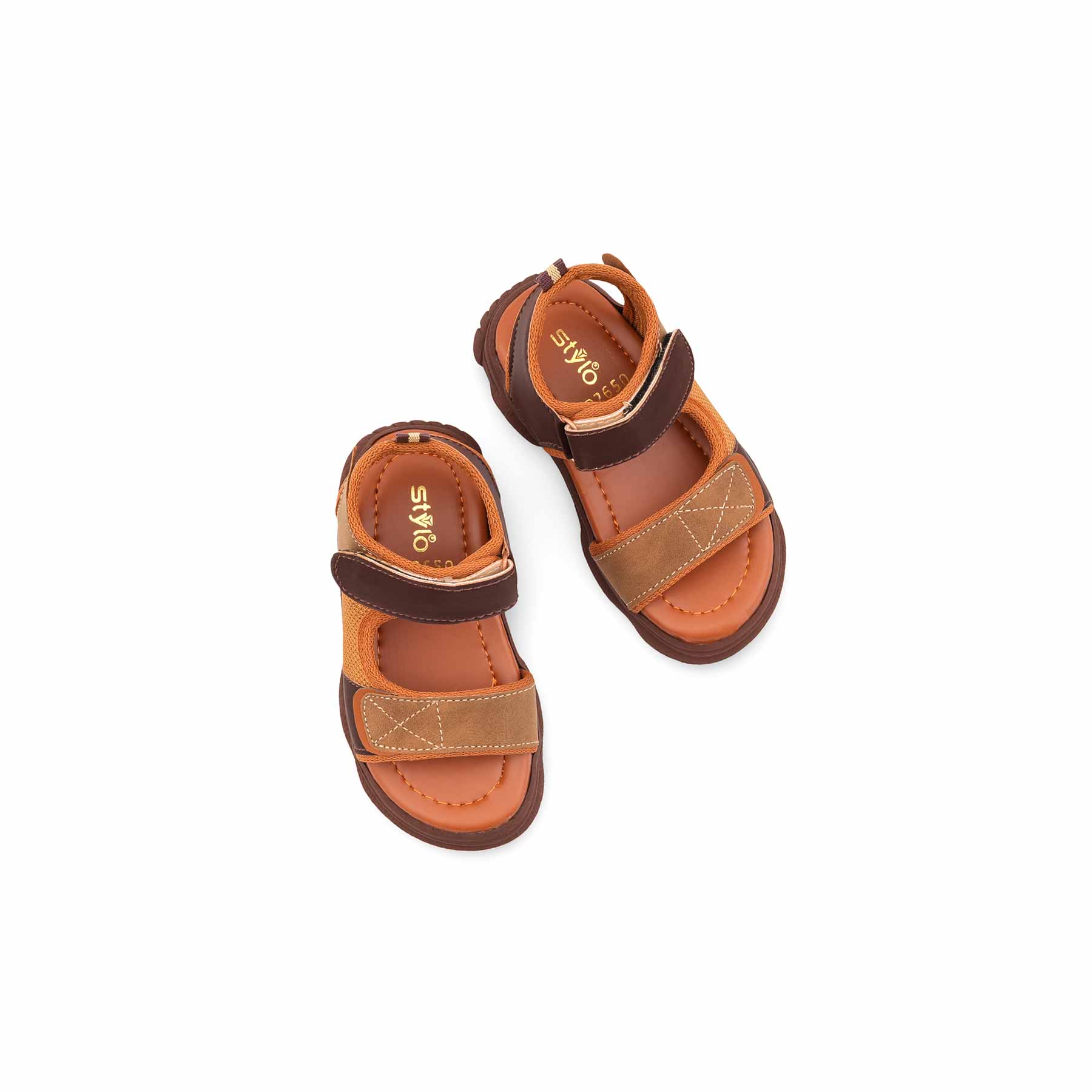 Boys Brown Casual Sandal KD2650 - Image 5