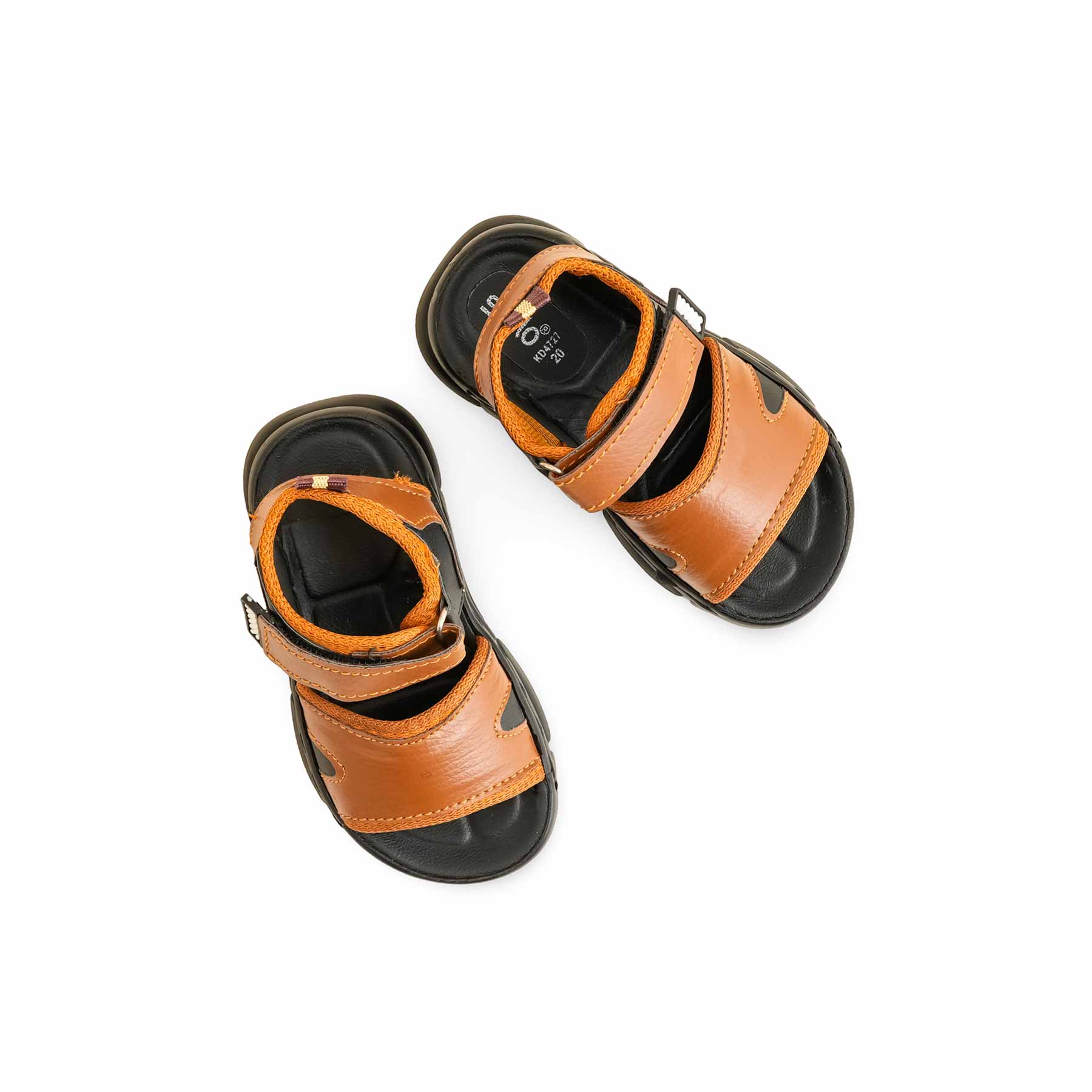 Boys Brown Casual Sandal KD4727 - Image 5