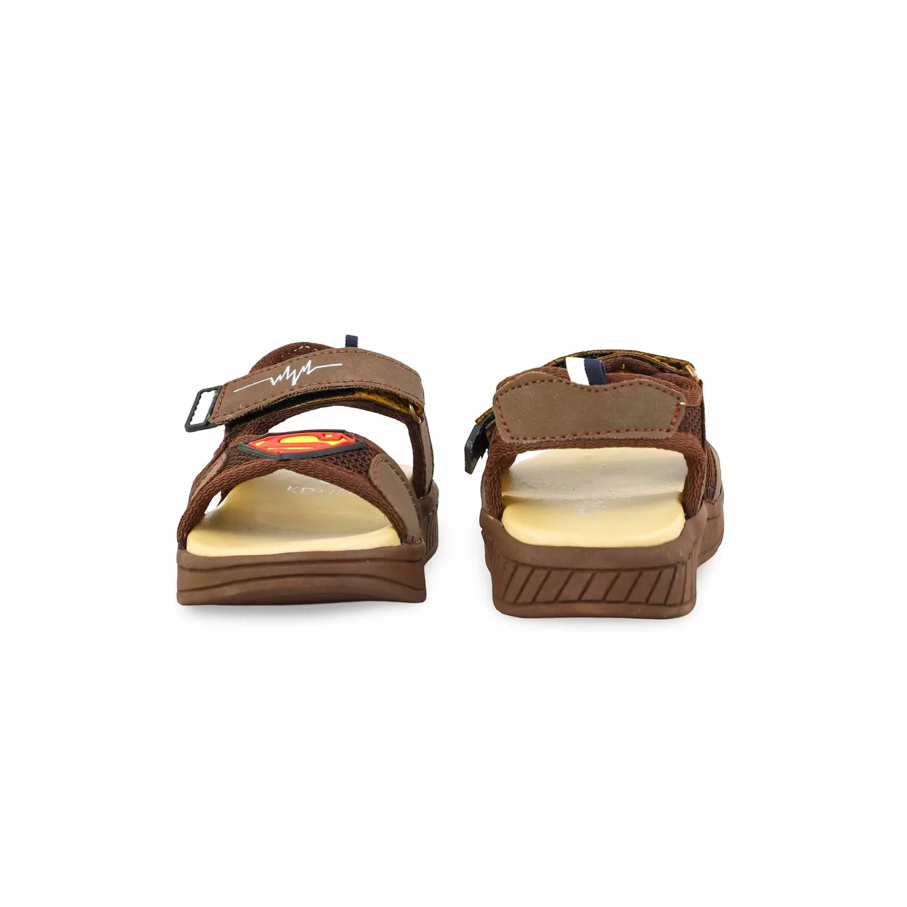 Boys Brown Casual Sandal KD4750 - Image 4