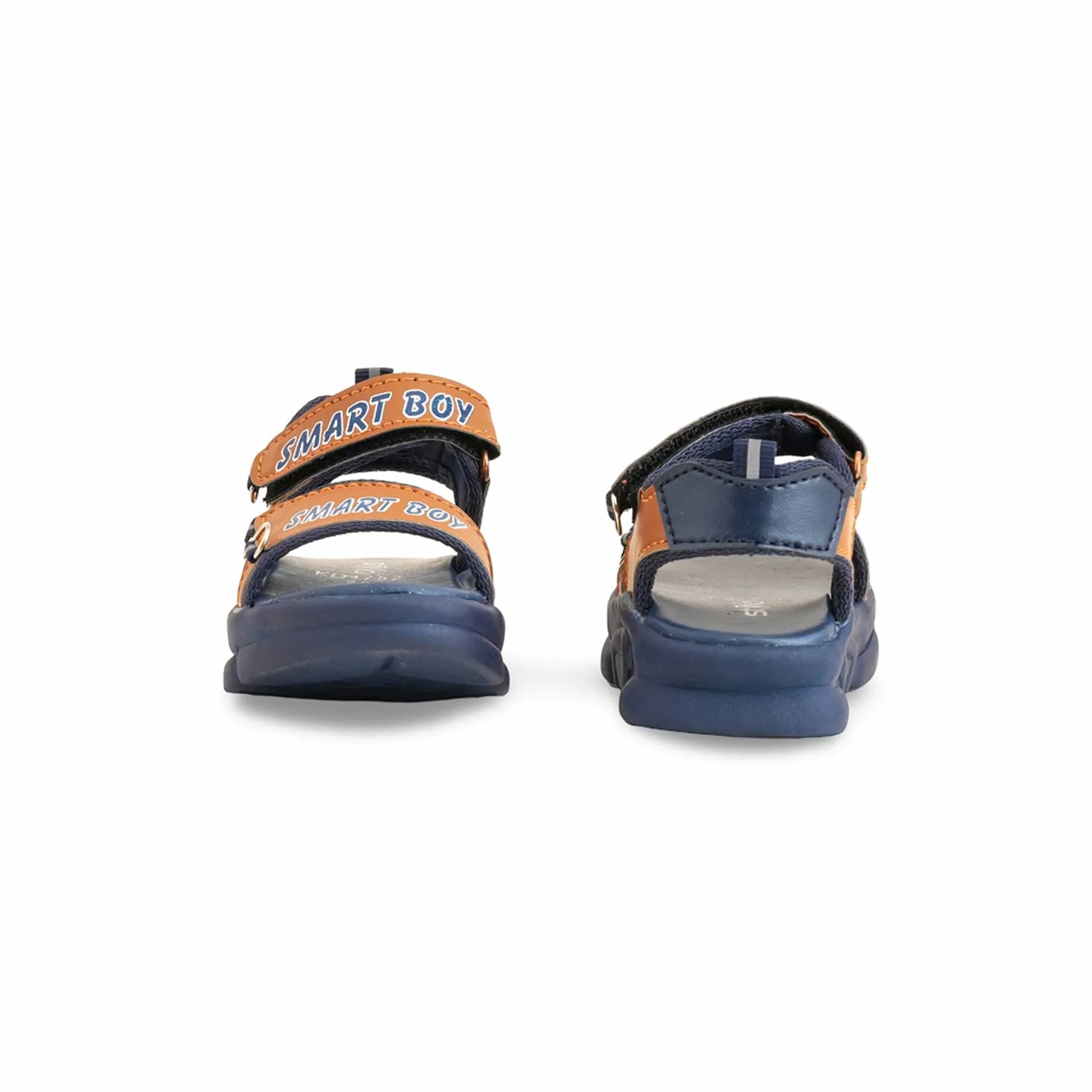 Boys Brown Casual Sandal KD4752 - Image 4