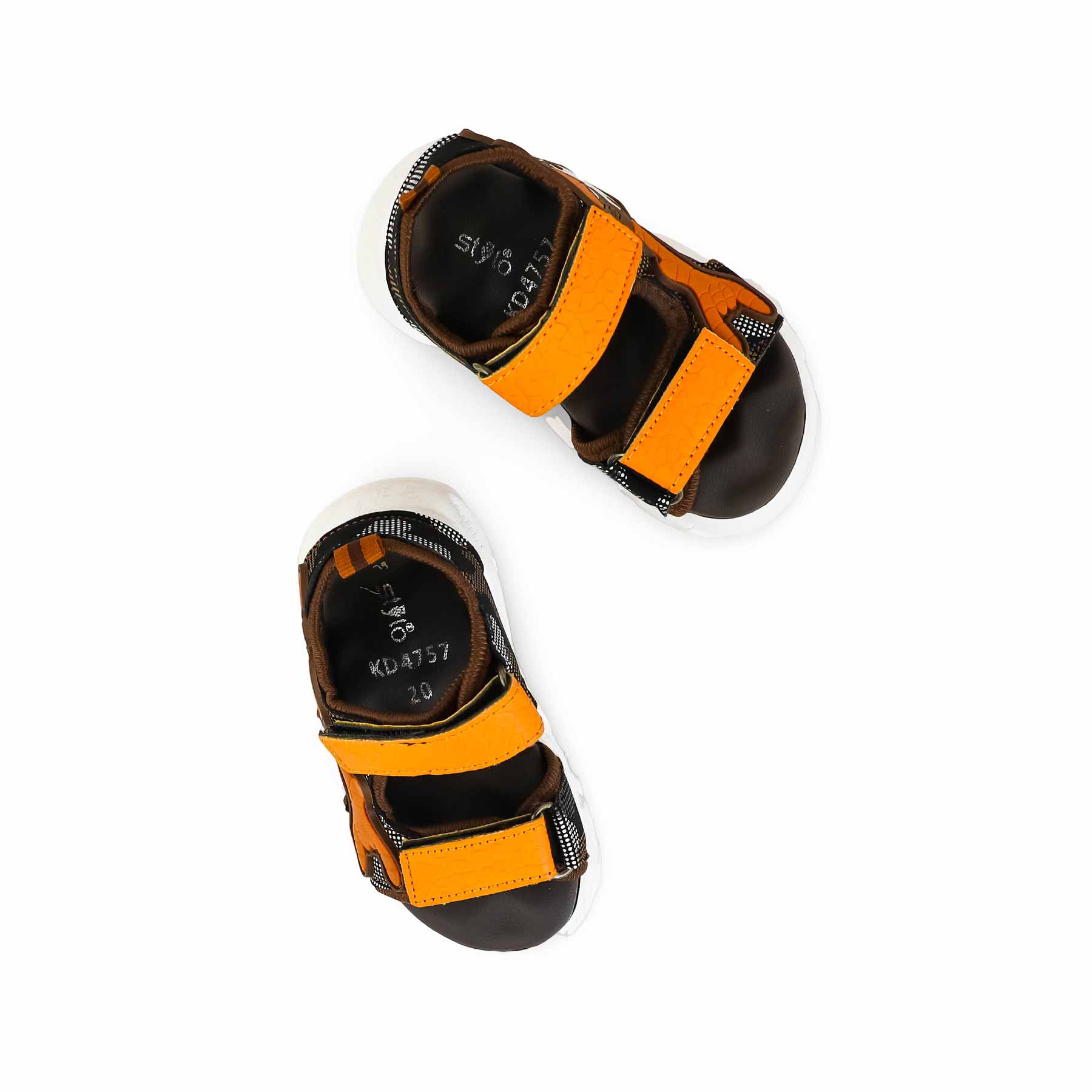 Boys Brown Casual Sandal KD4757 - Image 5