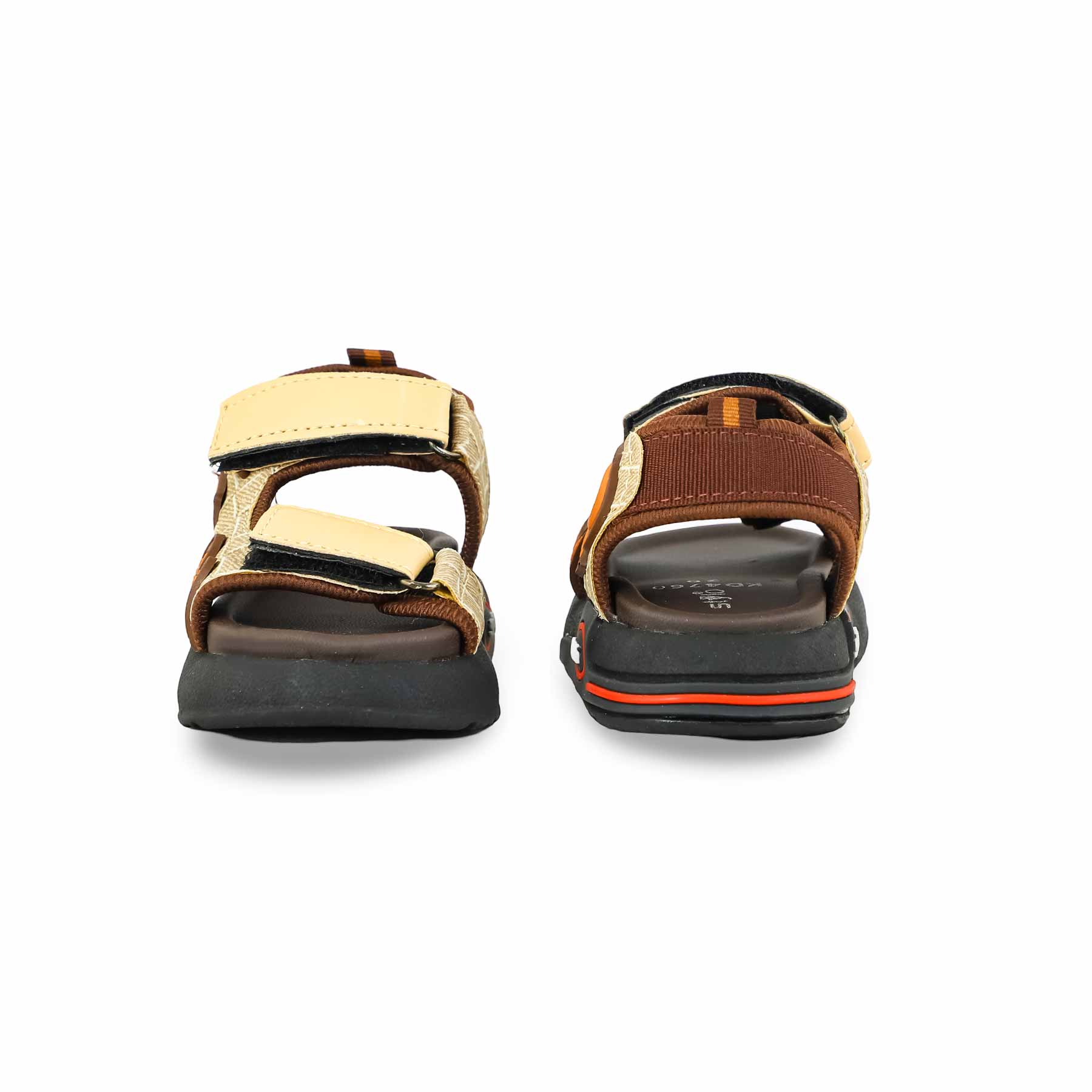 Boys Brown Casual Sandal KD4760 - Image 4