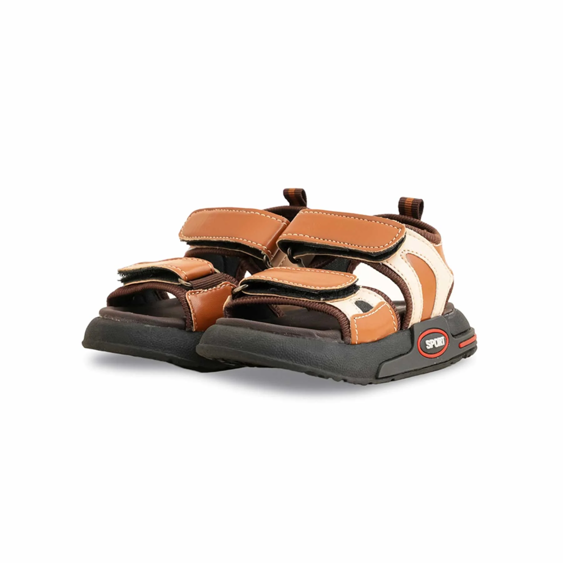 Boys Brown Casual Sandal KD4761 - Image 3