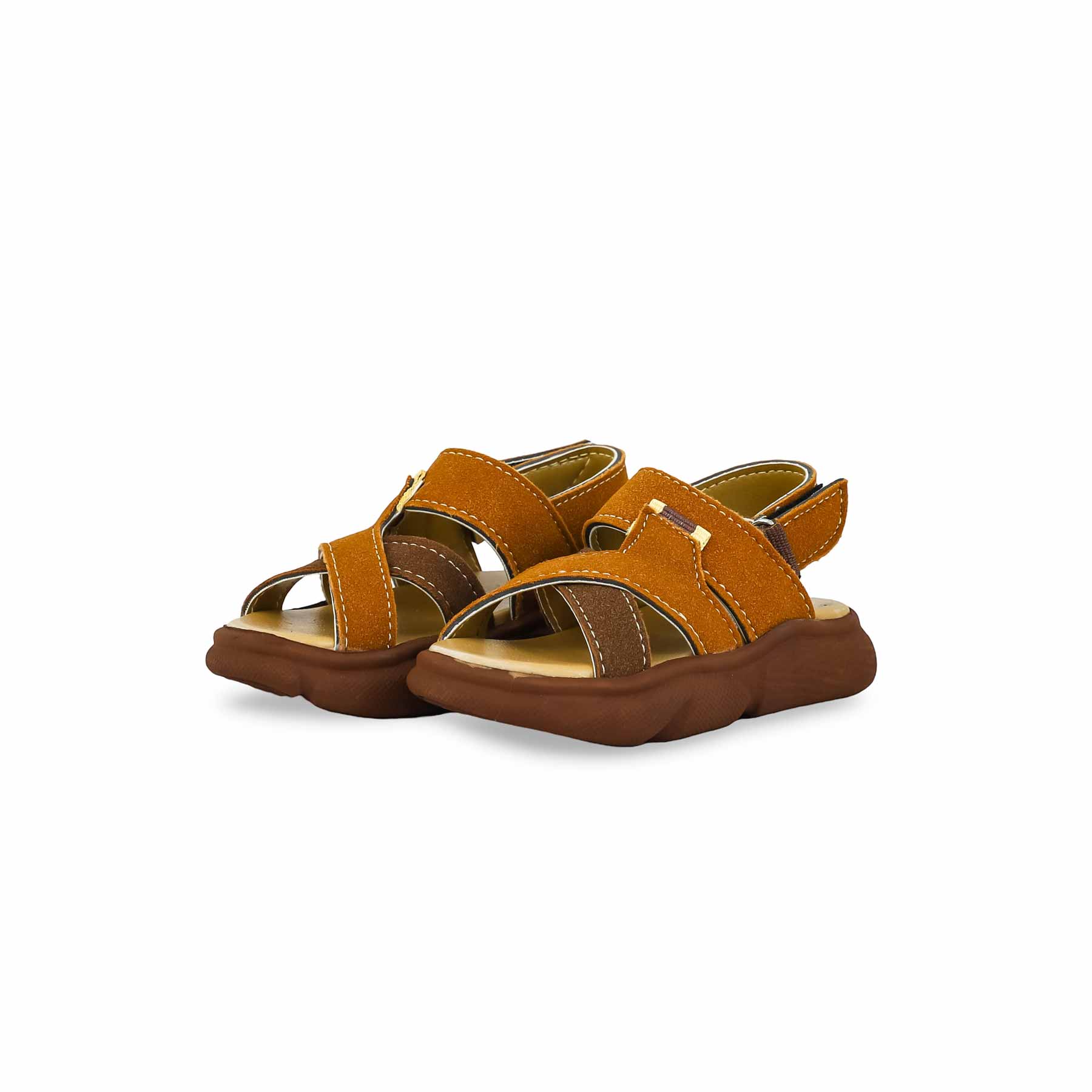 Boys Brown Casual Sandal KD4789 - Image 3