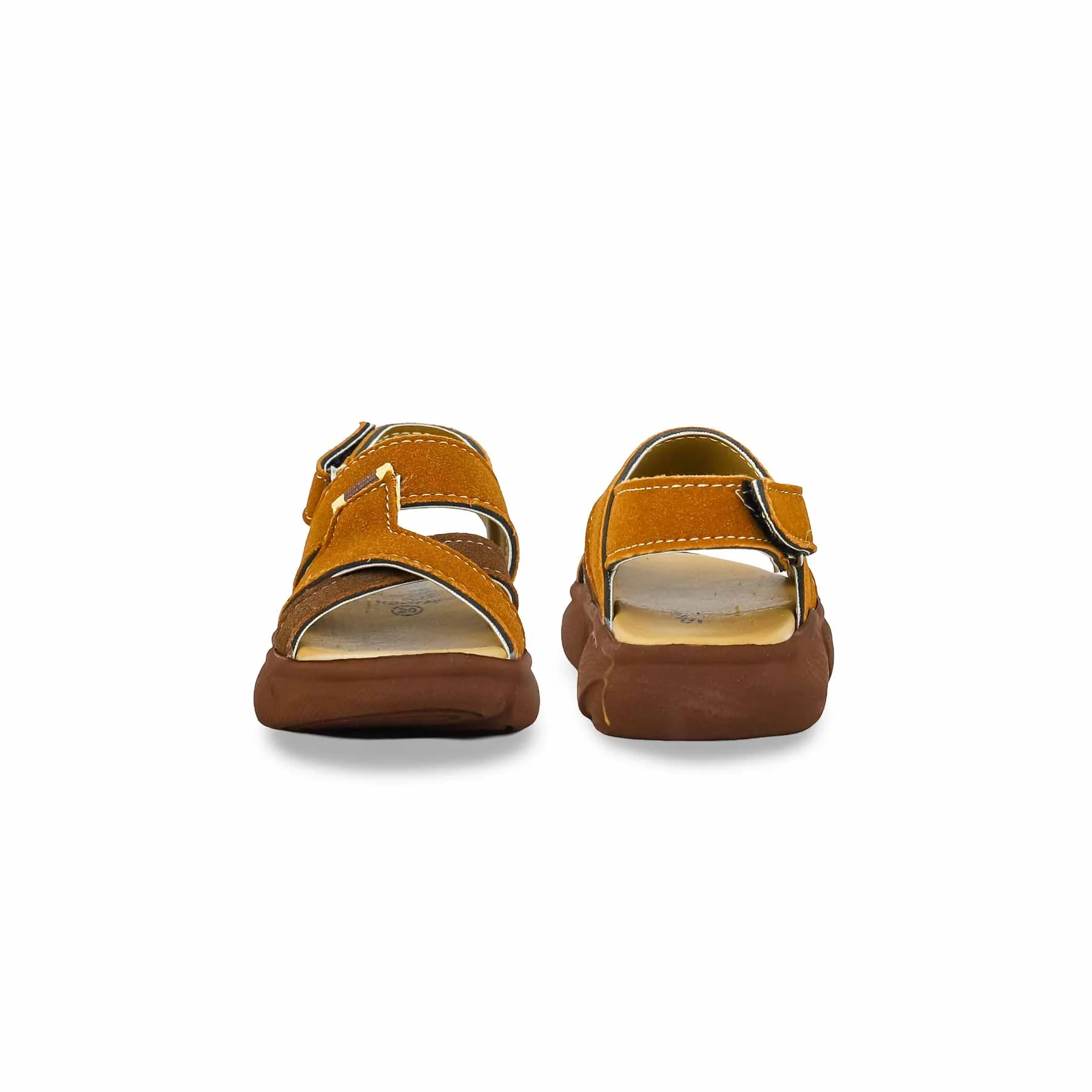 Boys Brown Casual Sandal KD4789 - Image 4