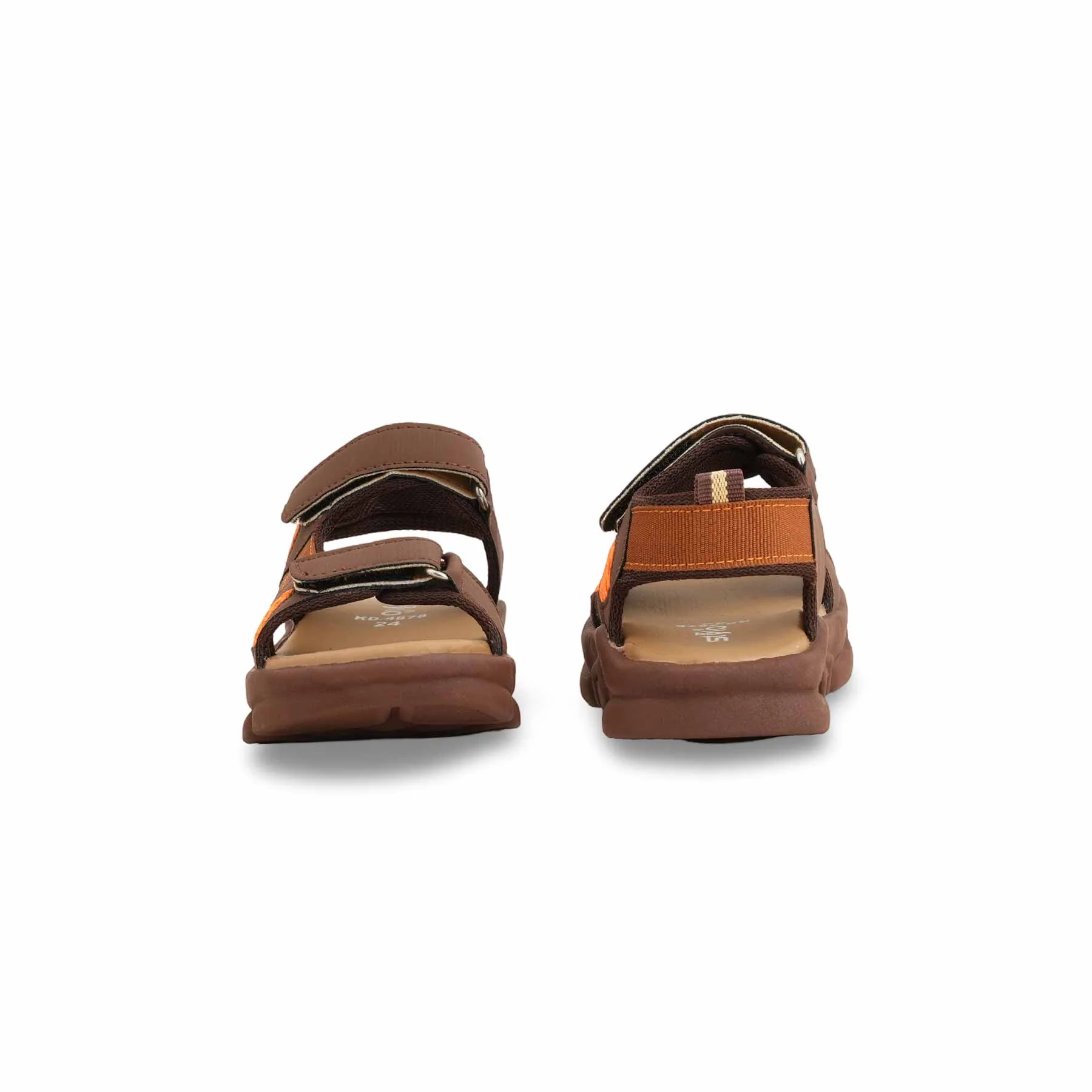 Boys Brown Casual Sandal KD4878 - Image 4