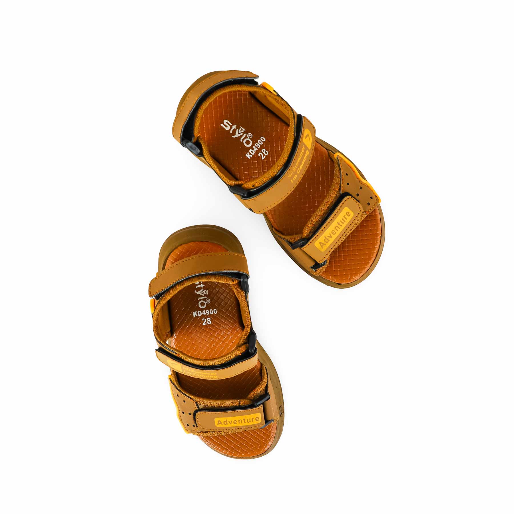 Boys Brown Casual Sandal KD4900 - Image 5
