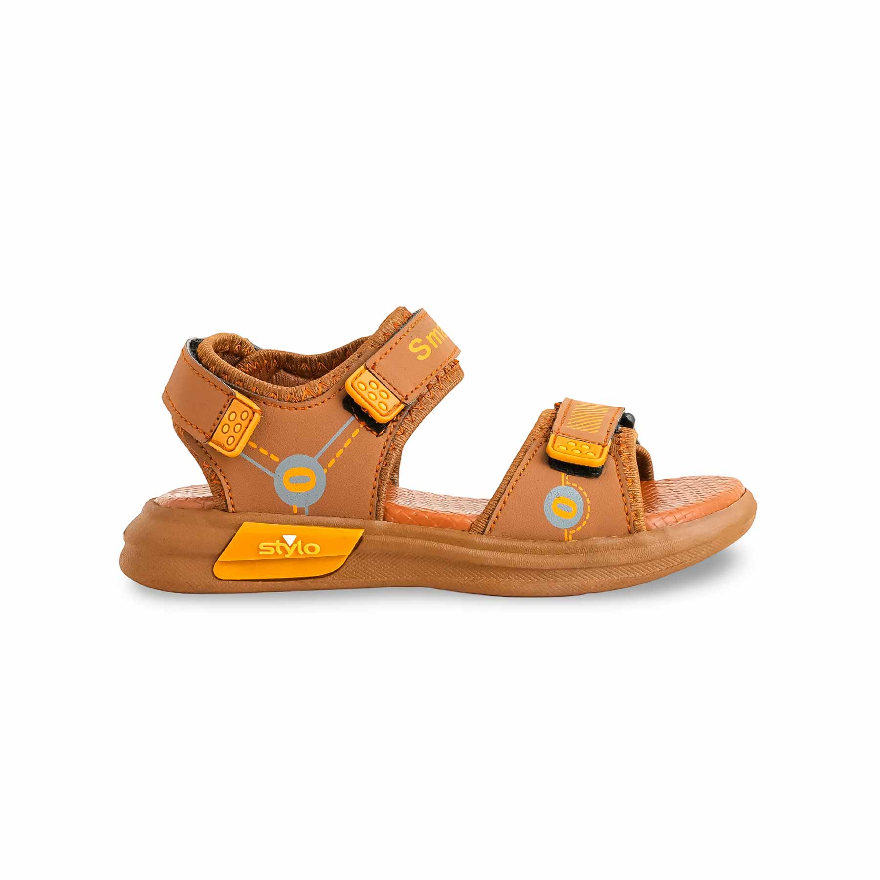 Boys Brown Casual Sandal KD4906 - Image 2