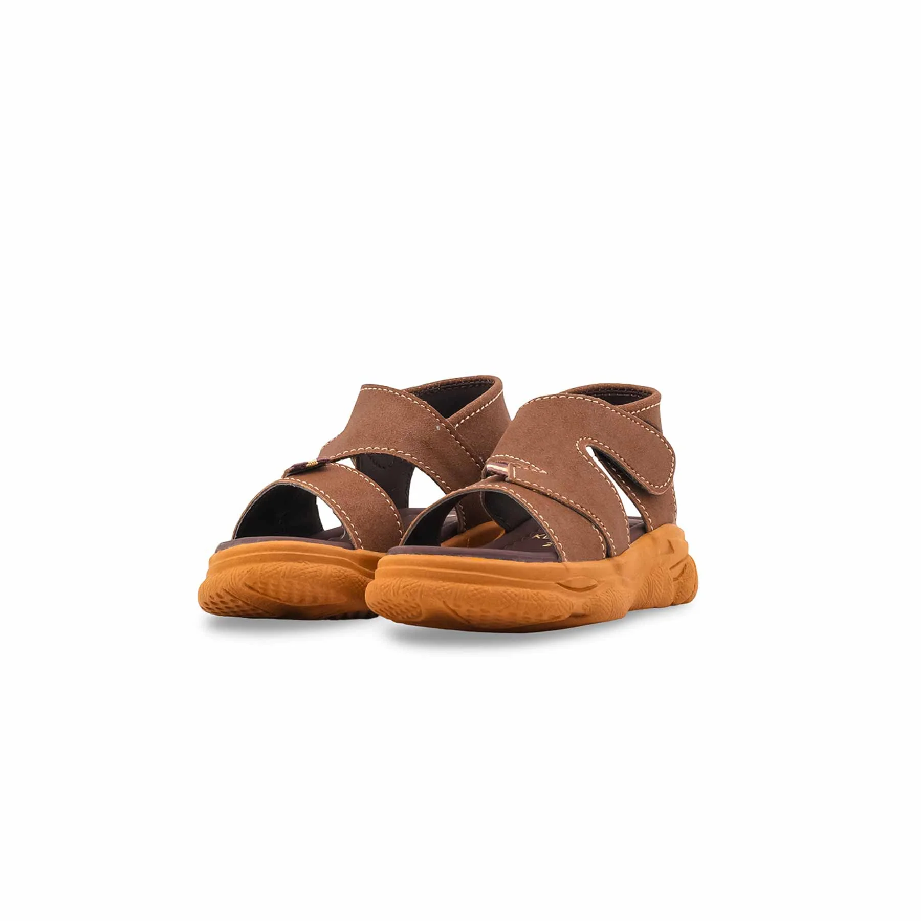 Boys Brown Casual Sandal KD4955 - Image 3