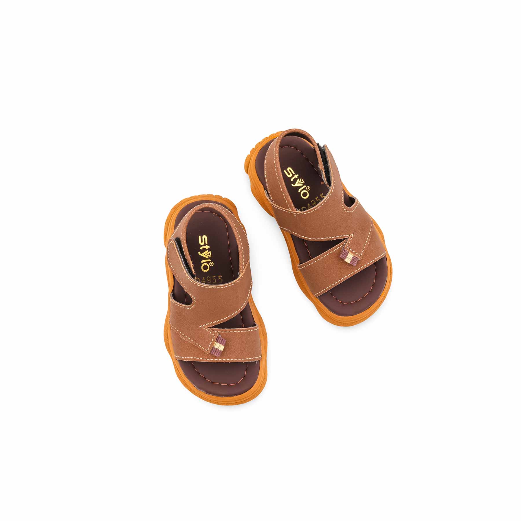 Boys Brown Casual Sandal KD4955 - Image 5
