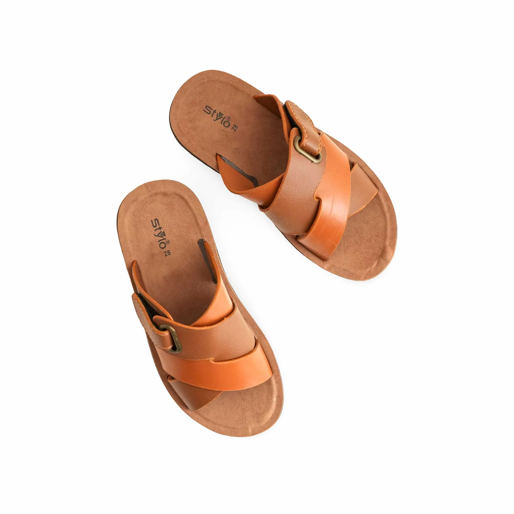 Boys Brown Casual Slipper KD4709 - Image 5