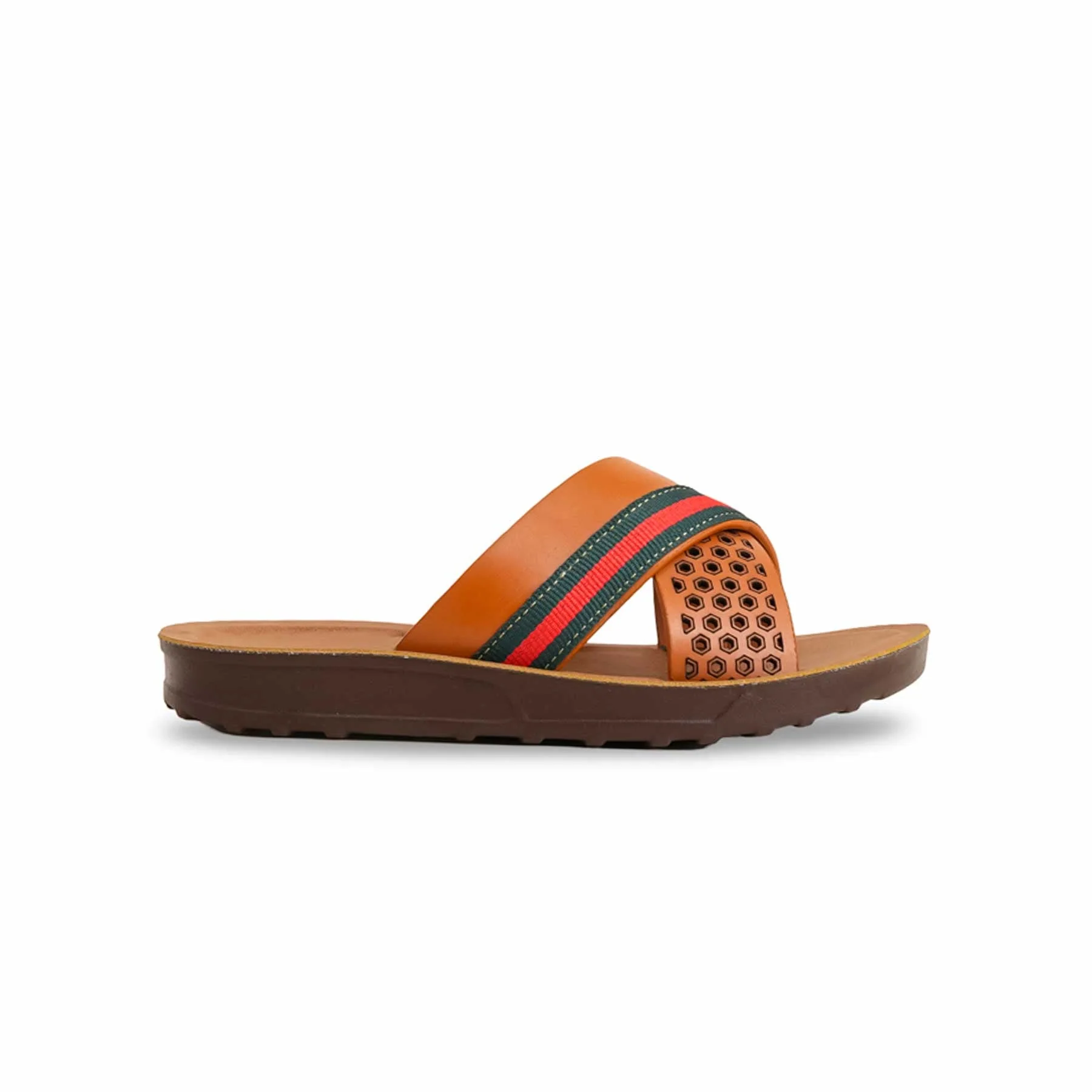 Boys Brown Casual Slipper KD4711 - Image 2